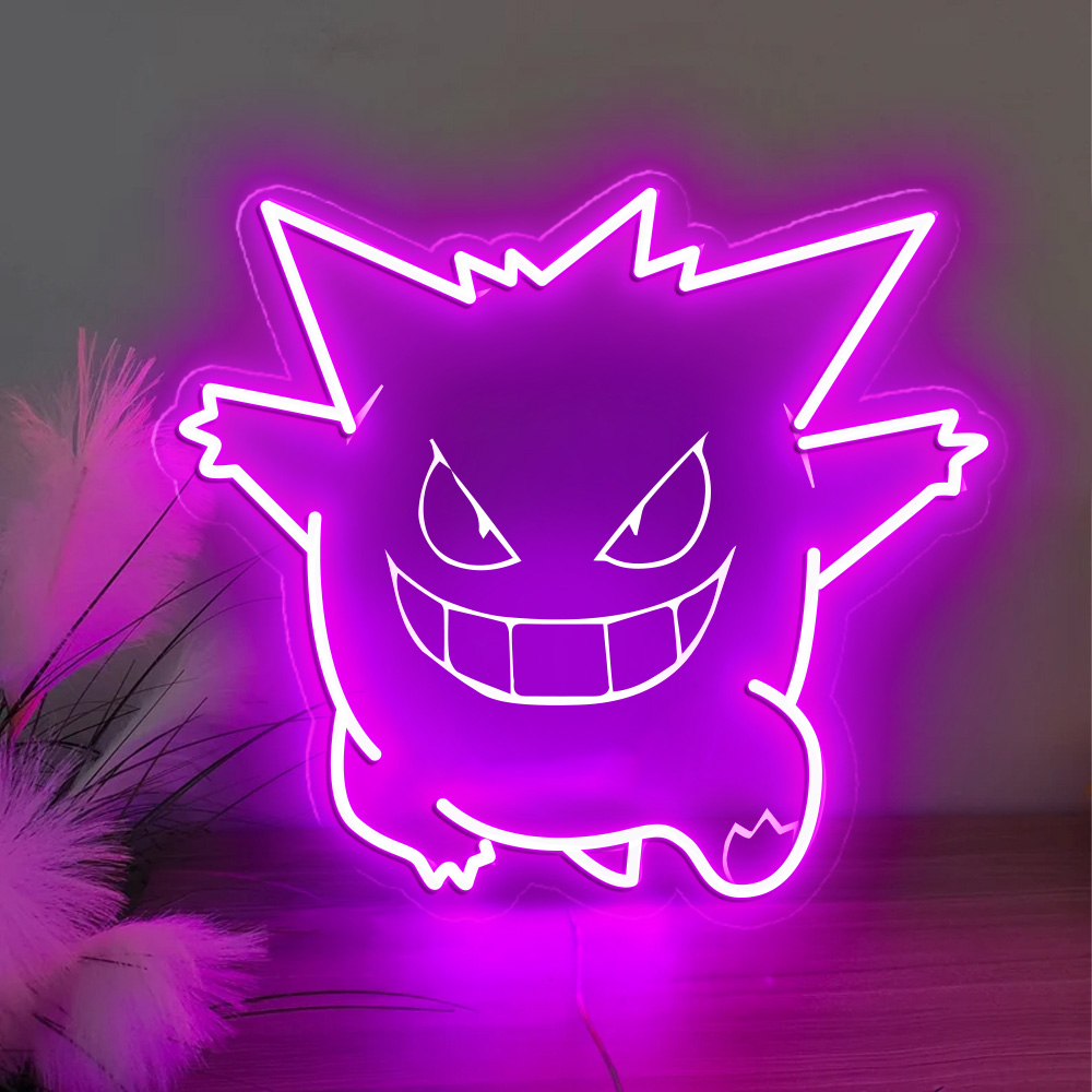 Gengar Pokemon Laser Sign