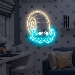 Omanyte Pokemon Laser Sign