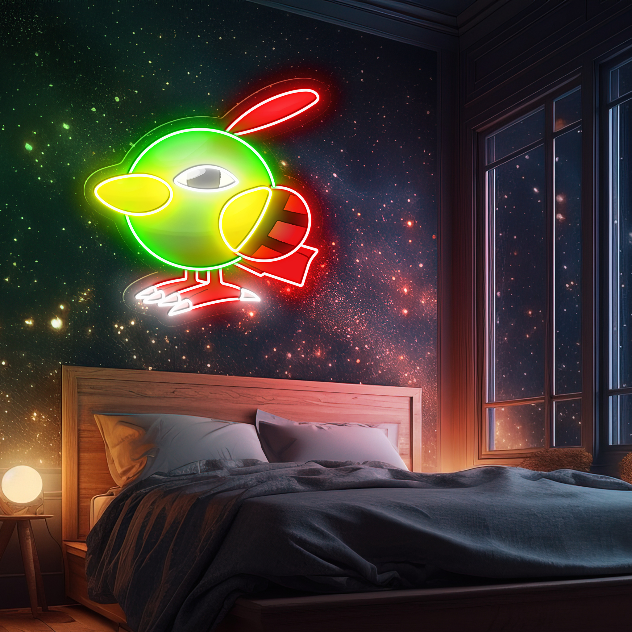 Pokemon Natu UV Sign