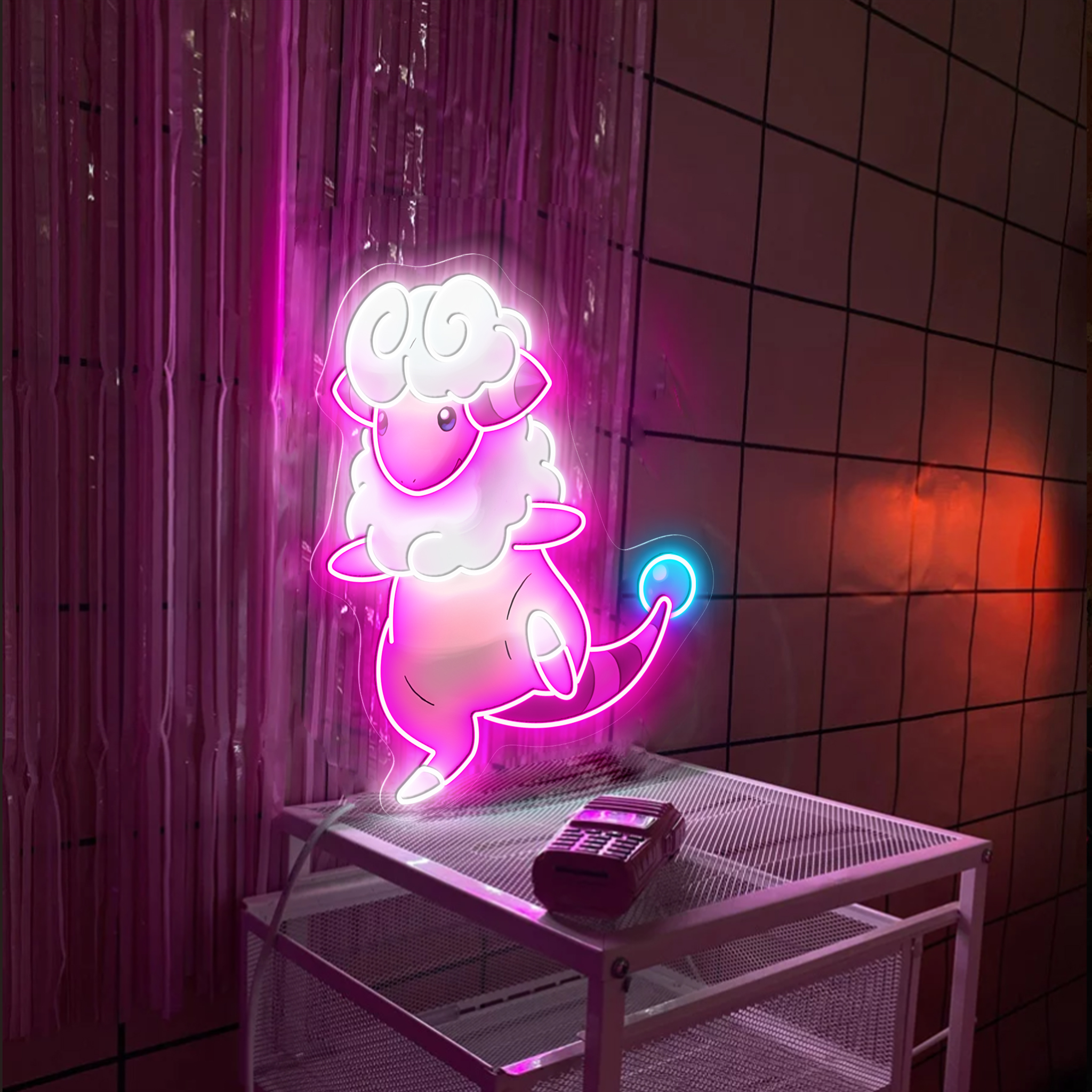 Flaaffy Pokemon UV Sign