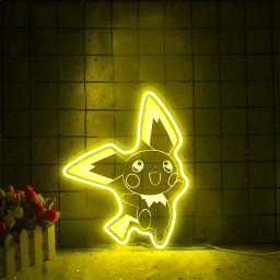 Pichu Pokemon Laser Sign