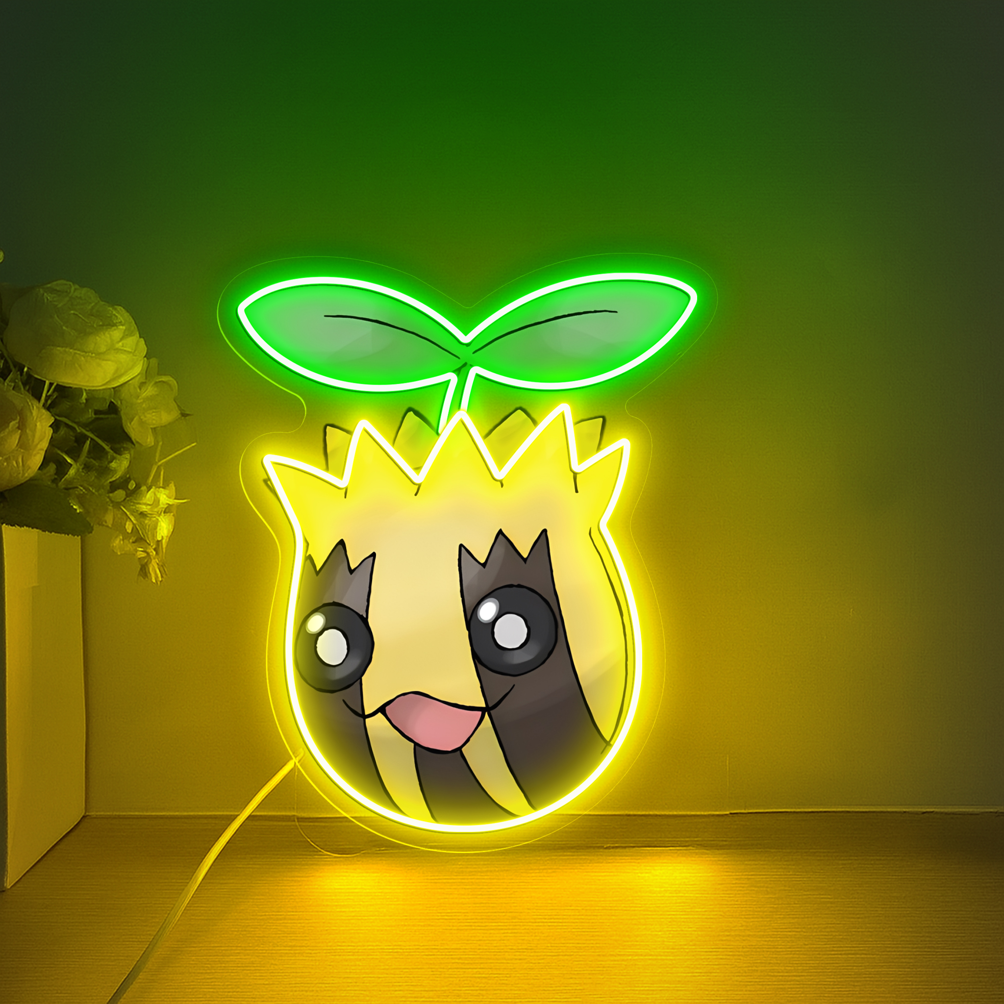 Sunkern Pokemon UV Sign