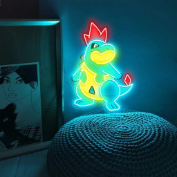 Pokemon Croconaw UV Signs