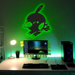 Natu Pokemon Metal Signs