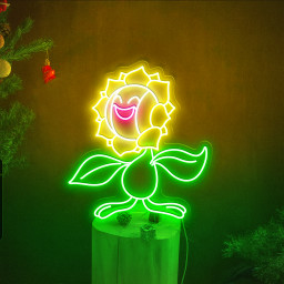 Sunflora Pokemon Neon Signs