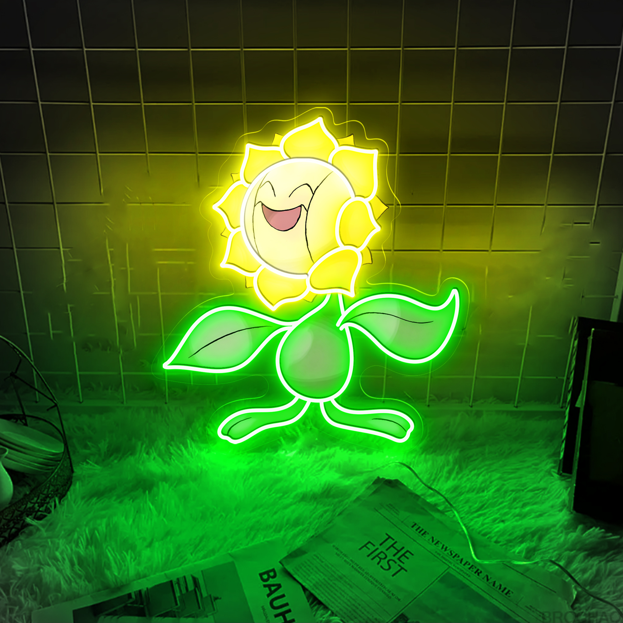 Sunflora Pokemon UV Signs