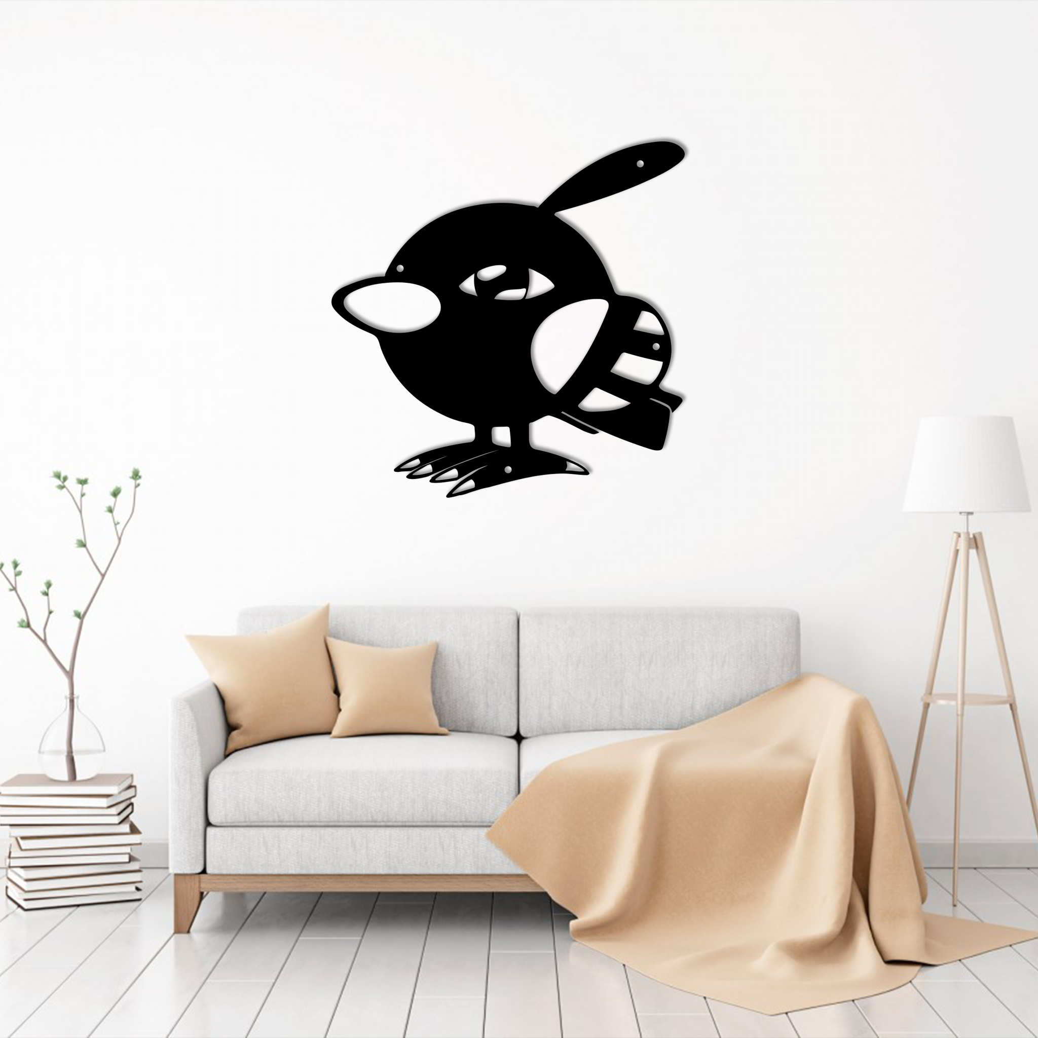 Pokemon Natu Metal Sign