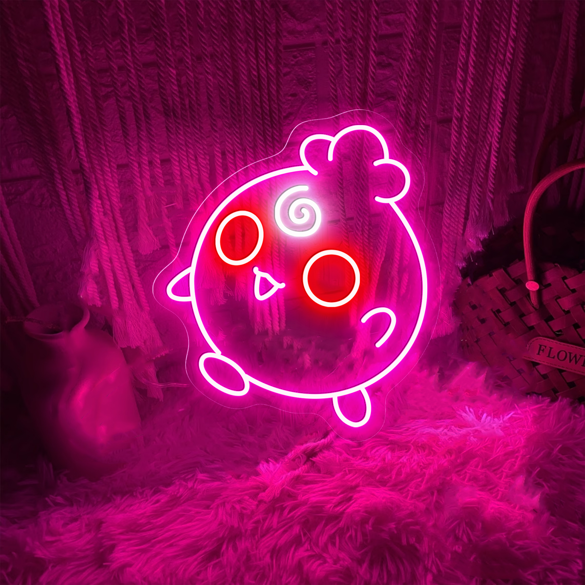 Pokemon Igglybuff Neon Signs