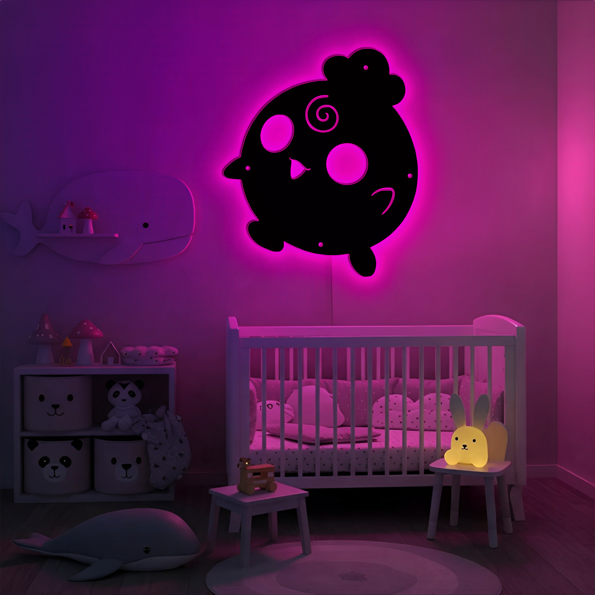 Pokemon Igglybuff Metal Signs