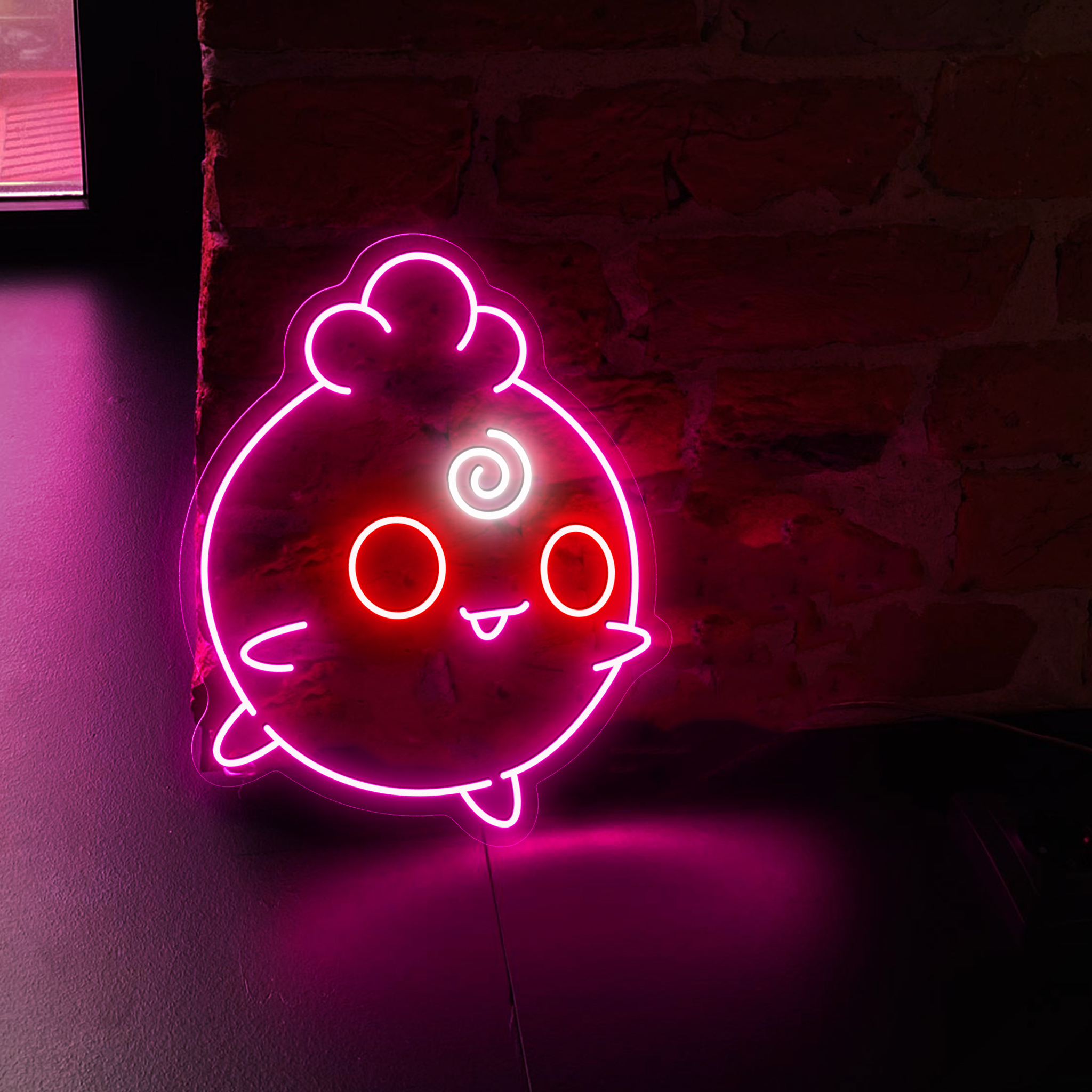 Igglybuff Pokemon Neon Signs