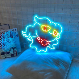 Pokemon Misdreavus Neon Signs