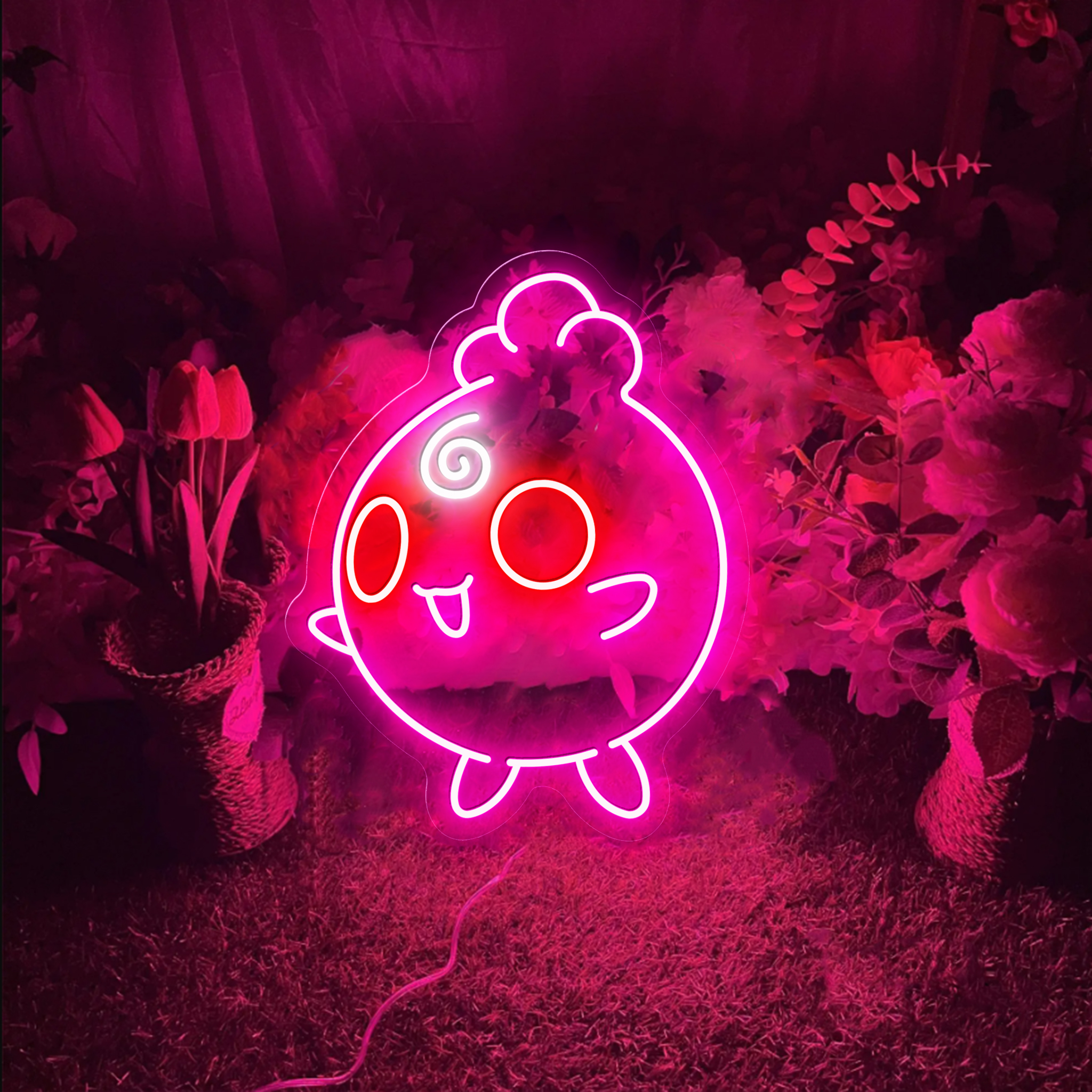 Pokemon Igglybuff Neon Sign