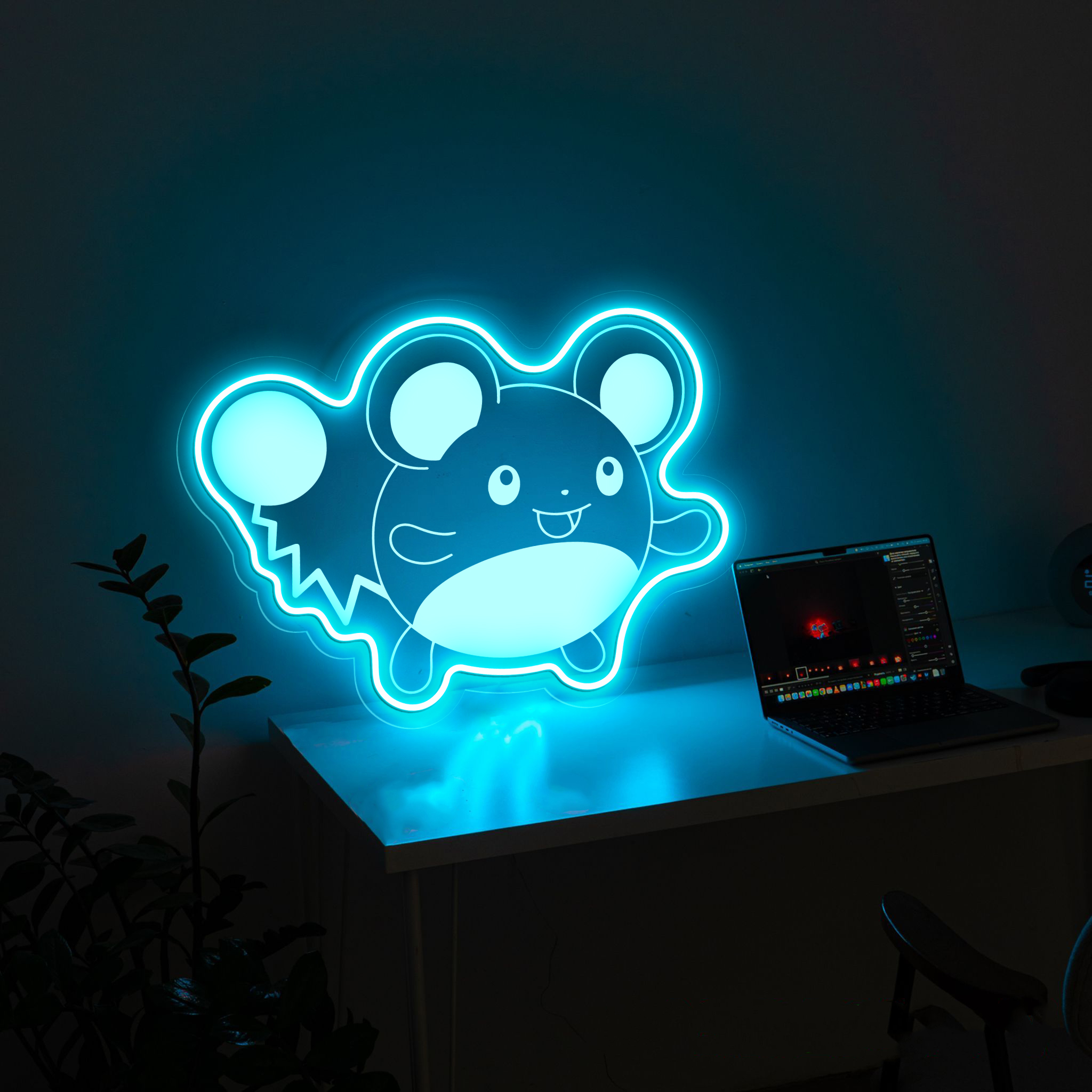 Pokemon Marill Laser Signs