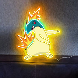 Pokemon Quilava UV Sign