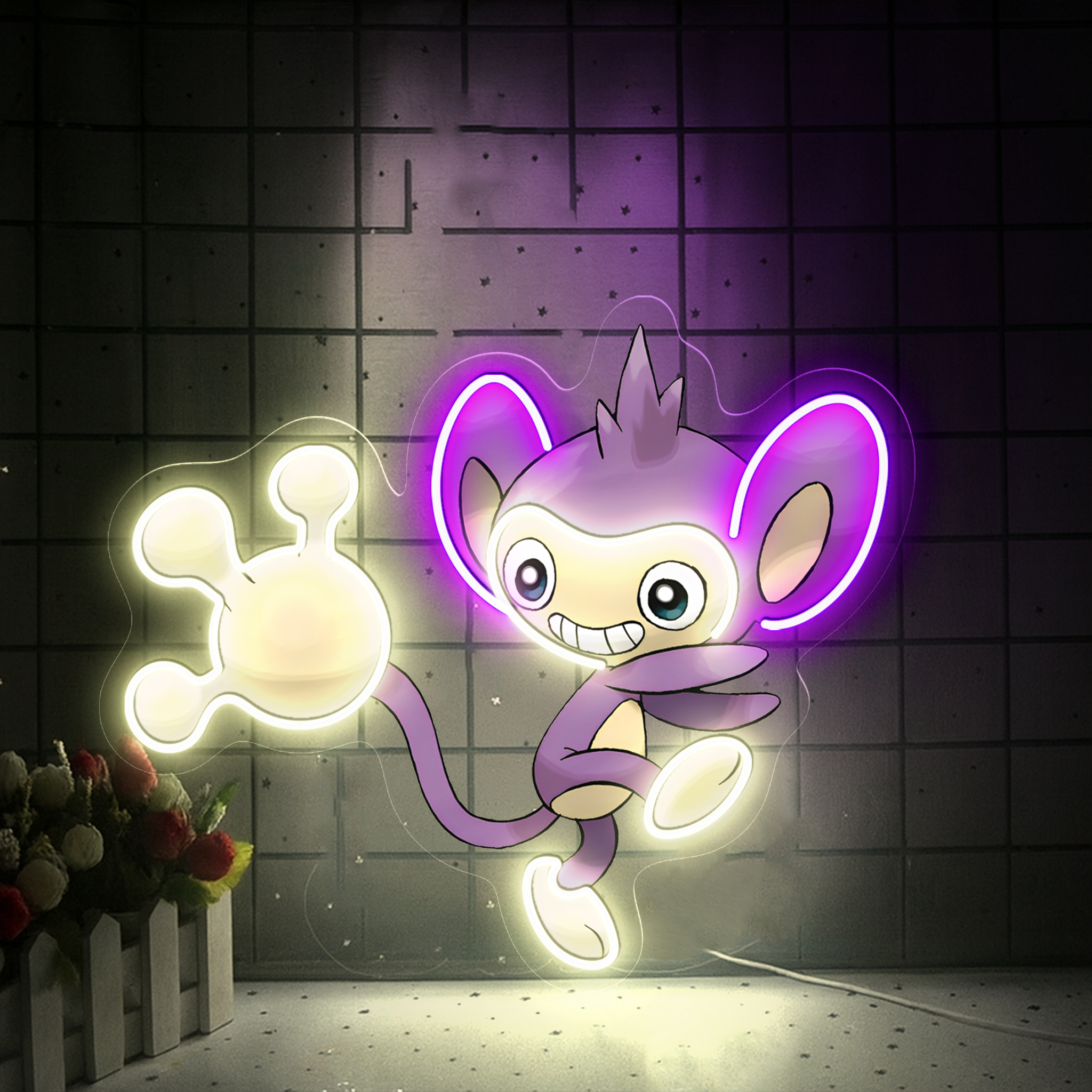 Aipom Pokemon UV Sign