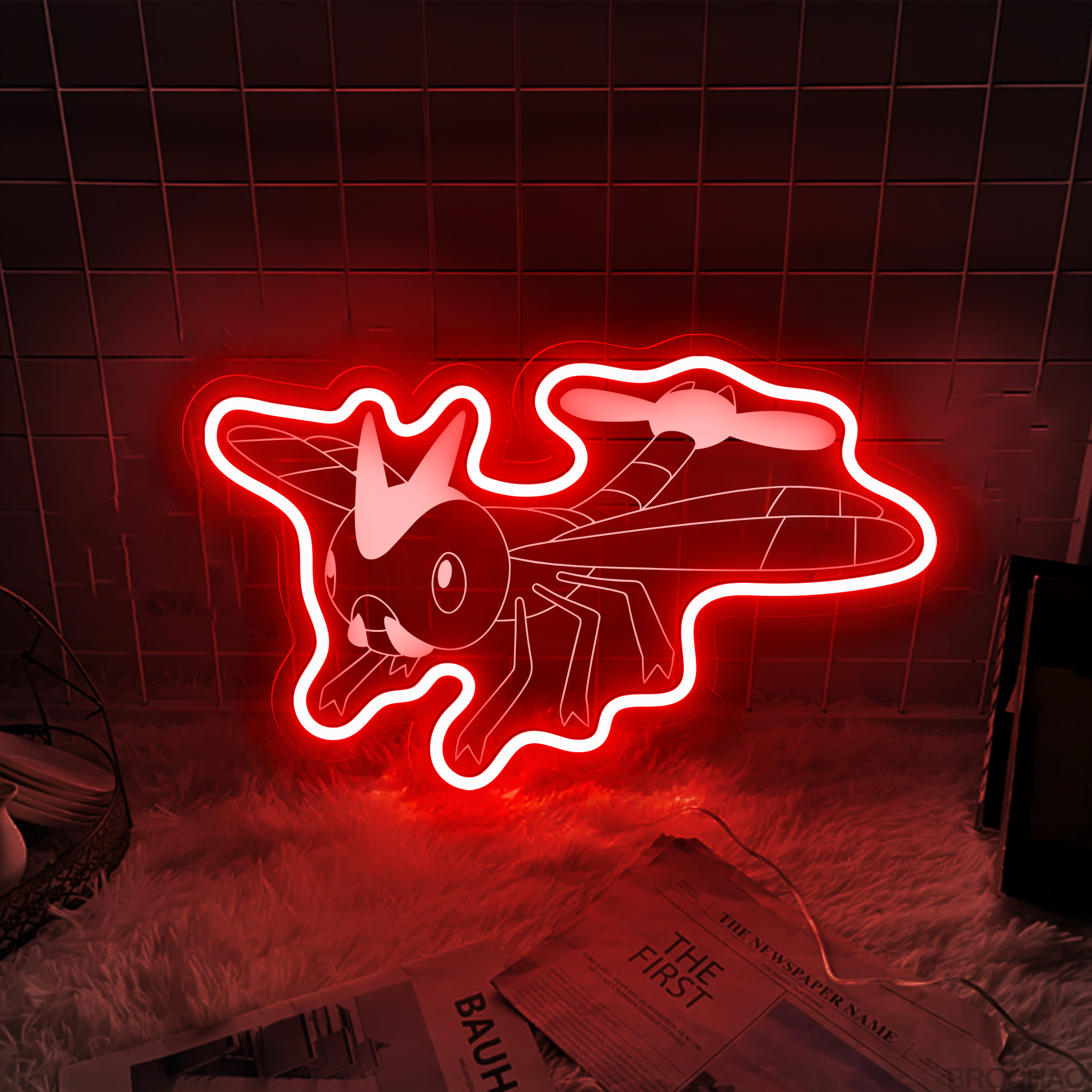 Yanma Pokemon Laser Signs