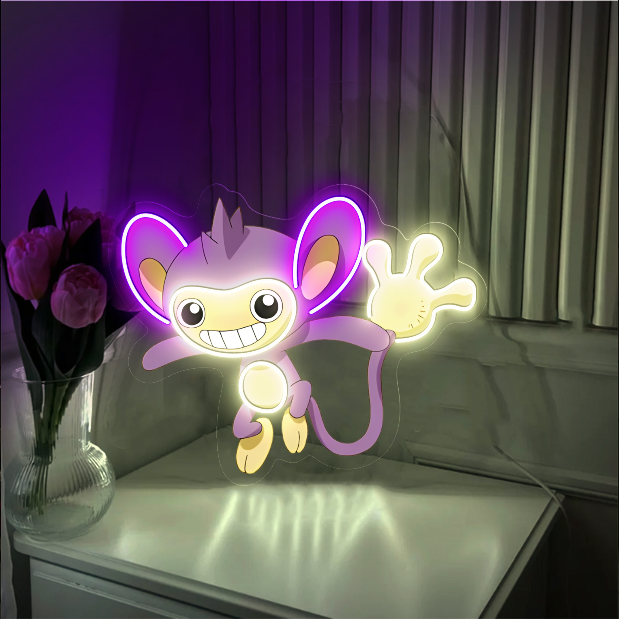 Aipom Pokemon UV Signs