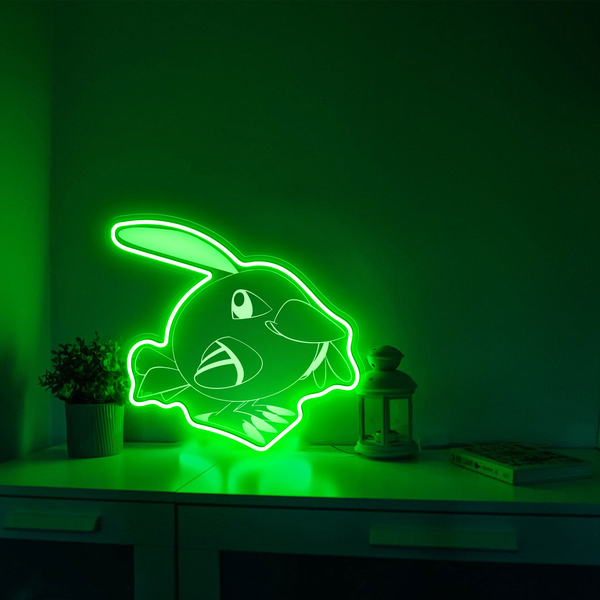 Natu Pokemon Laser Sign