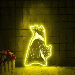 Pokemon Quilava Laser Signs