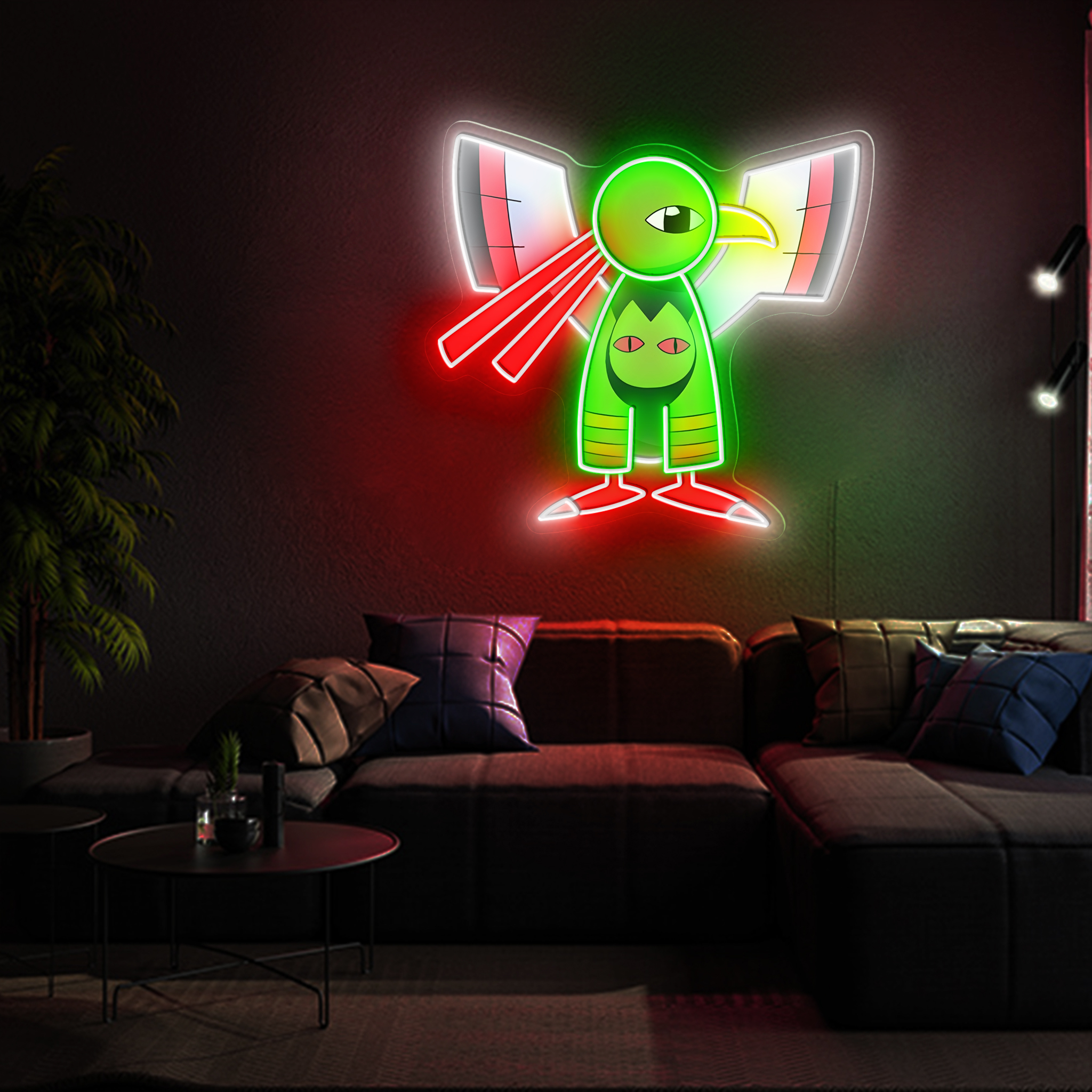 Xatu Pokemon UV Sign