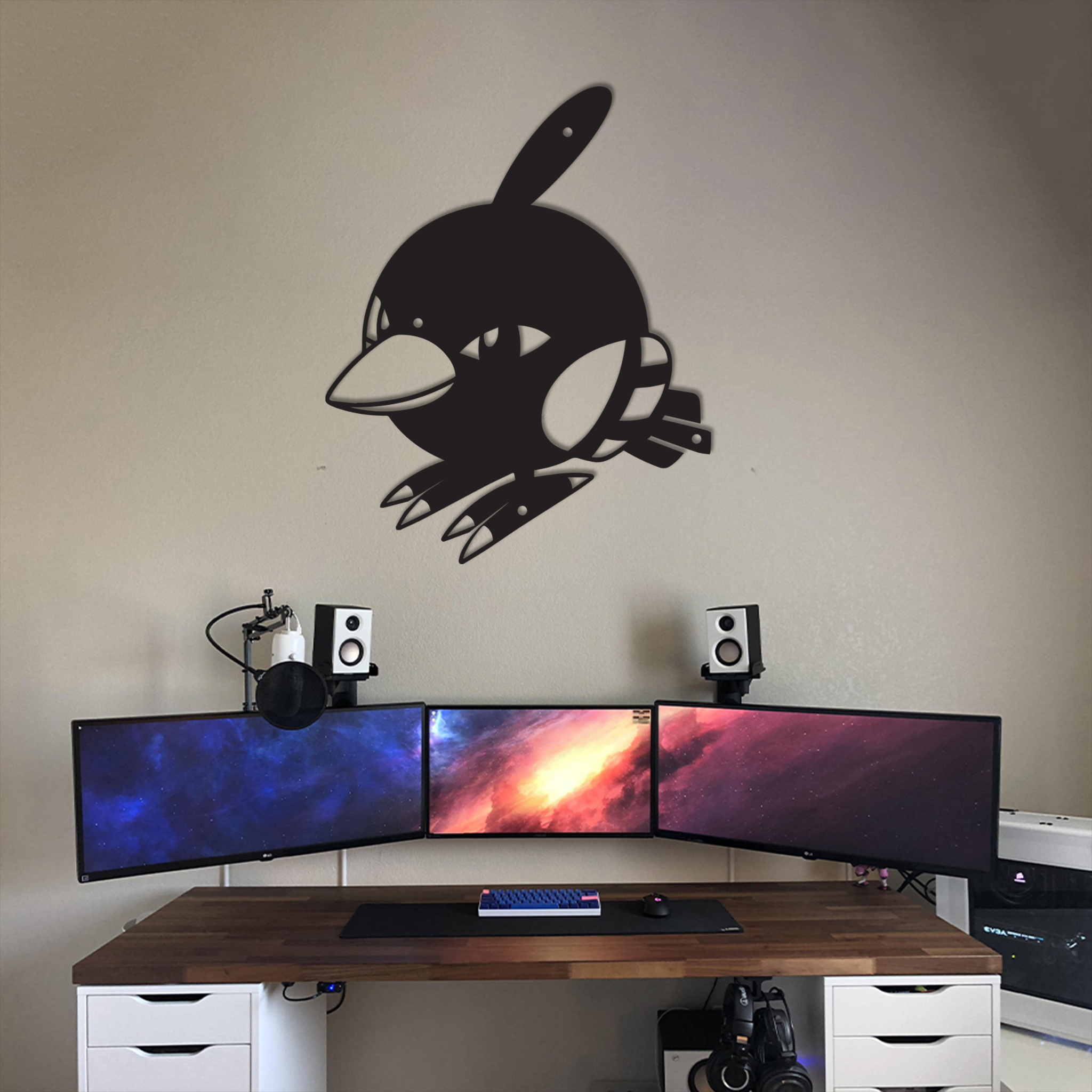 Natu Pokemon Metal Signs