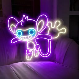 Aipom Pokemon Neon Signs
