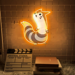 Pokemon Furret UV Sign