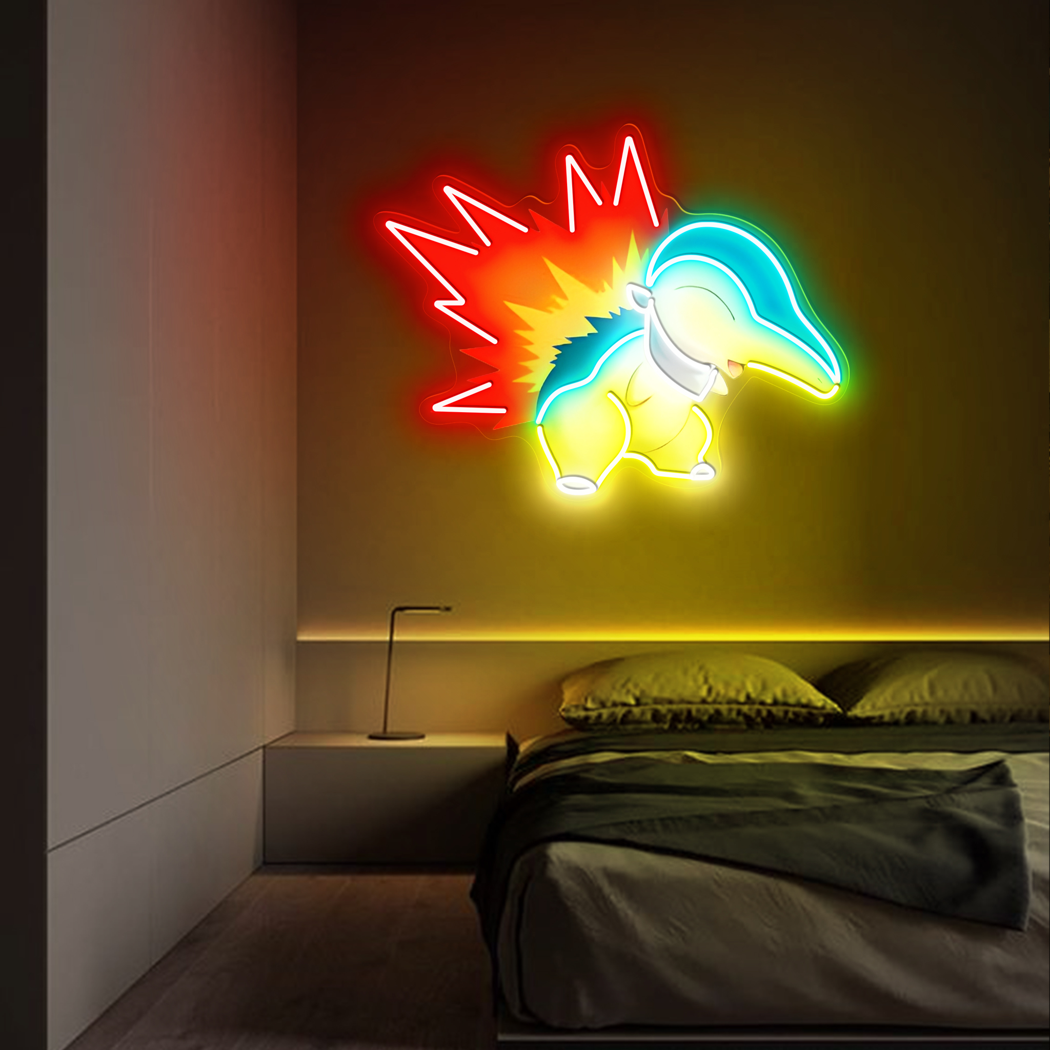 Pokemon Cyndaquil Laser Signs