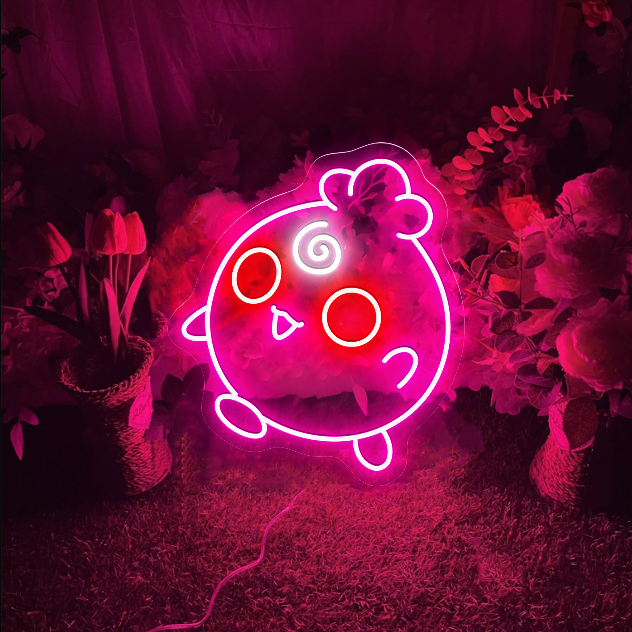 Pokemon Igglybuff Neon Signs