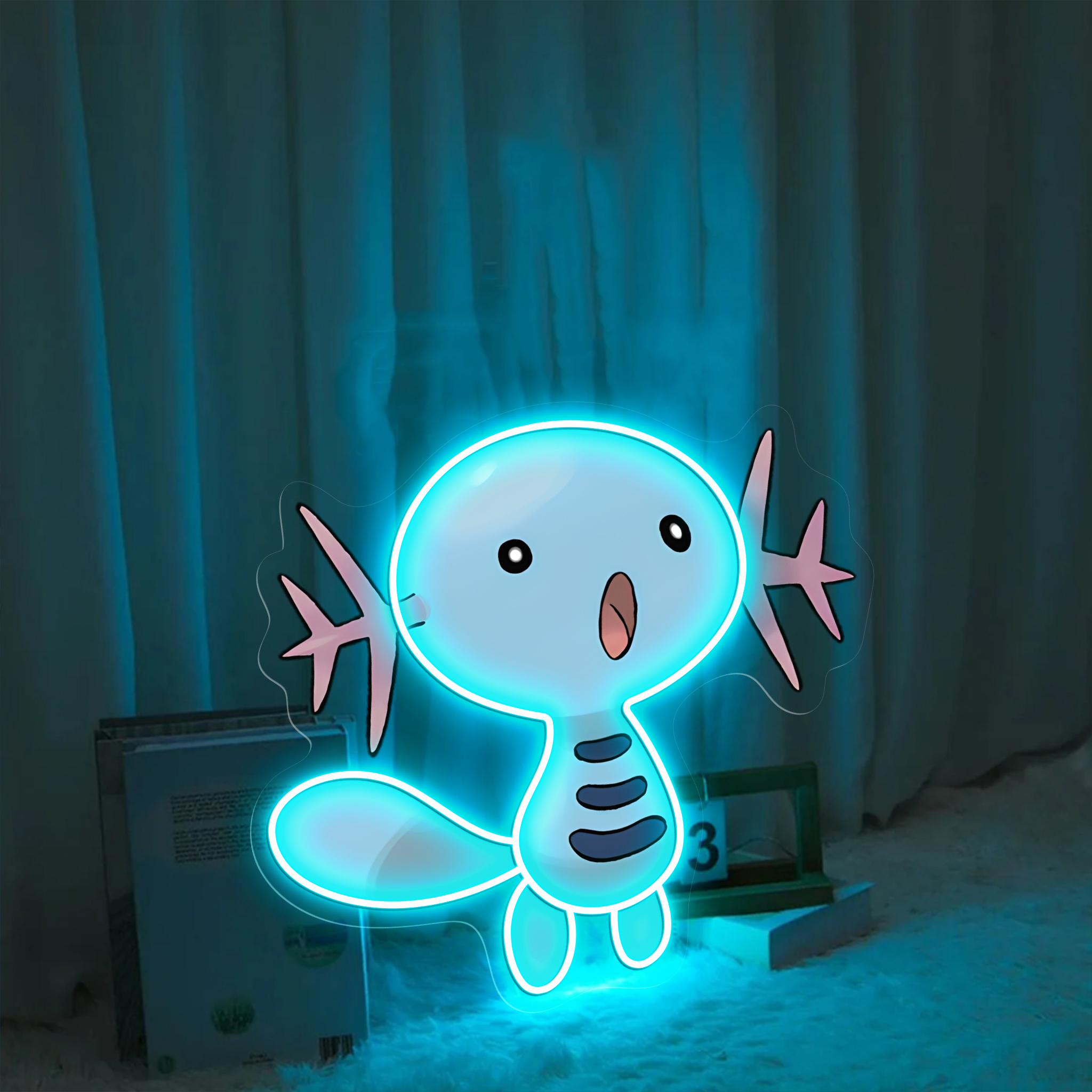 Wooper Pokemon UV Signs