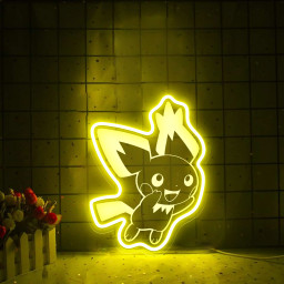 Pichu Pokemon Laser Signs