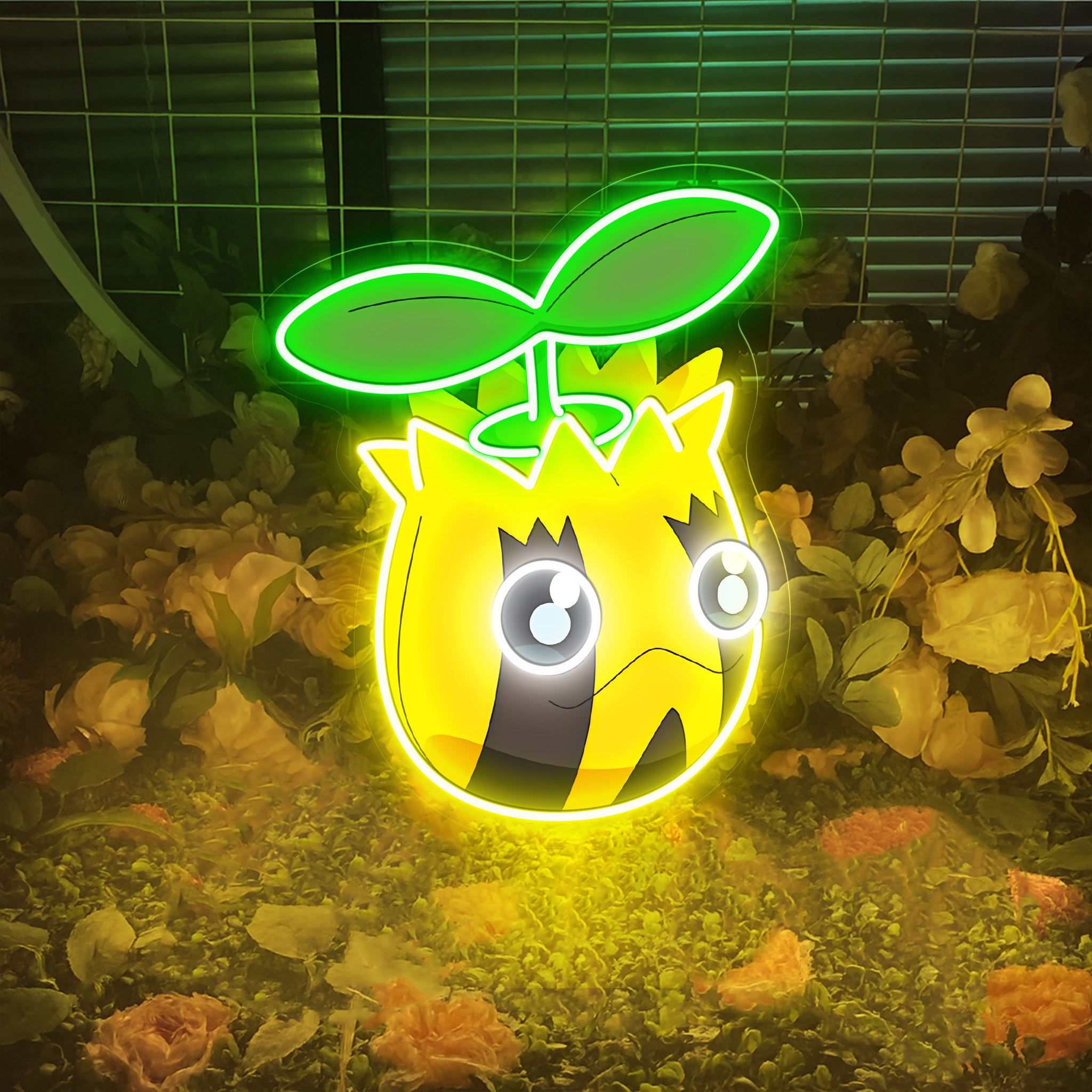 Sunkern Pokemon UV Signs