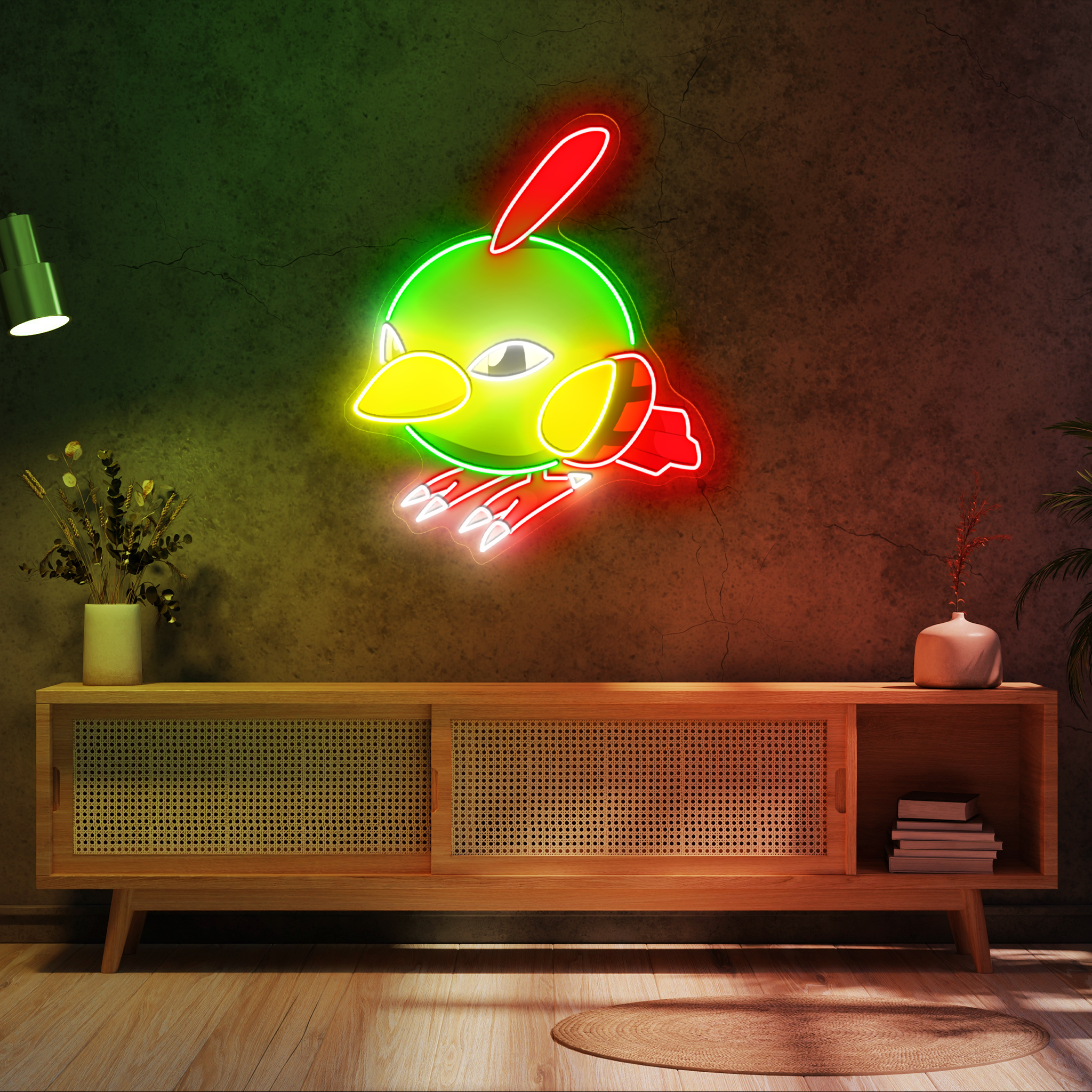 Natu Pokemon UV Signs