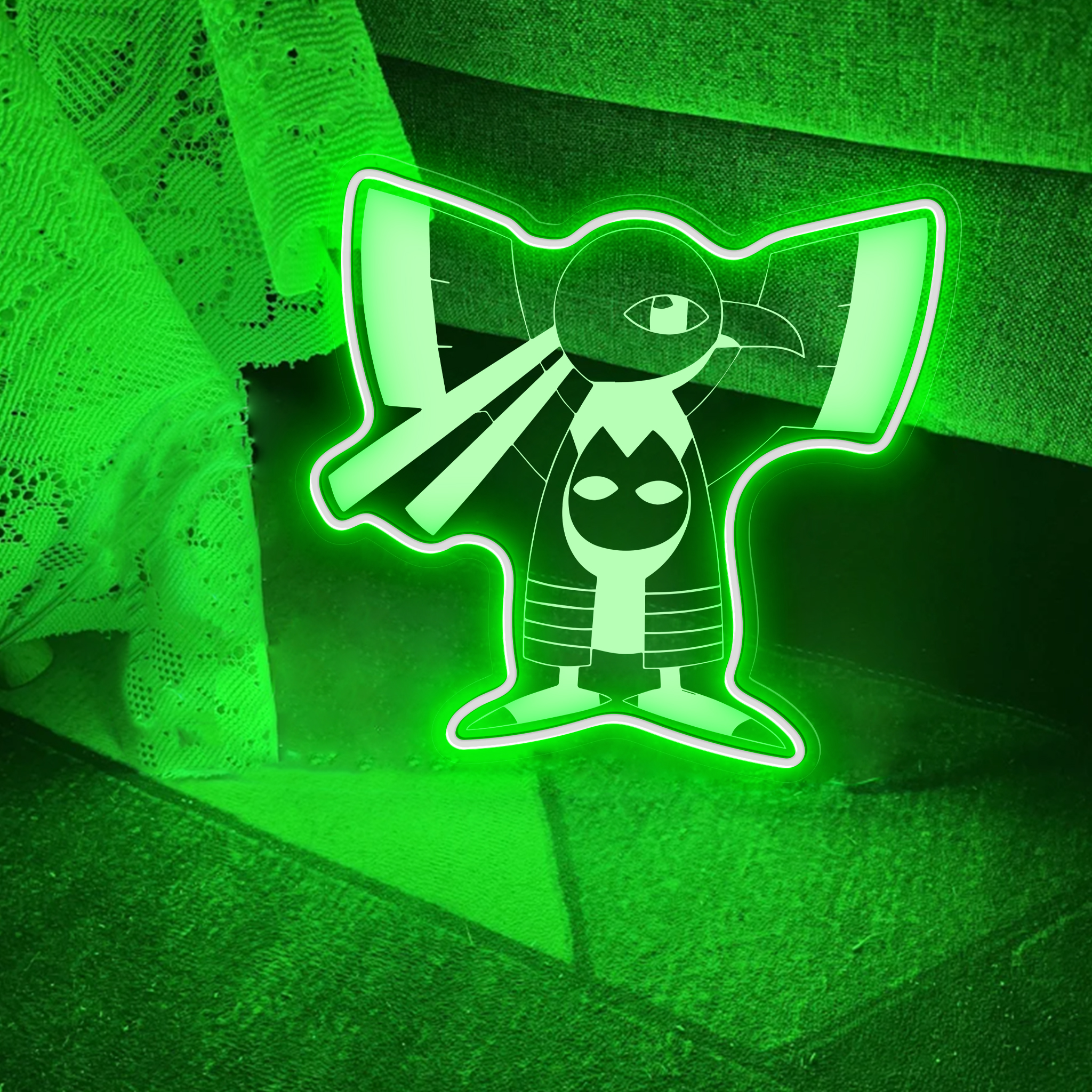 Xatu Pokemon Laser Sign