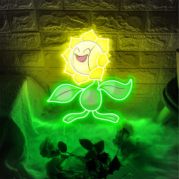 Sunflora Pokemon UV Signs
