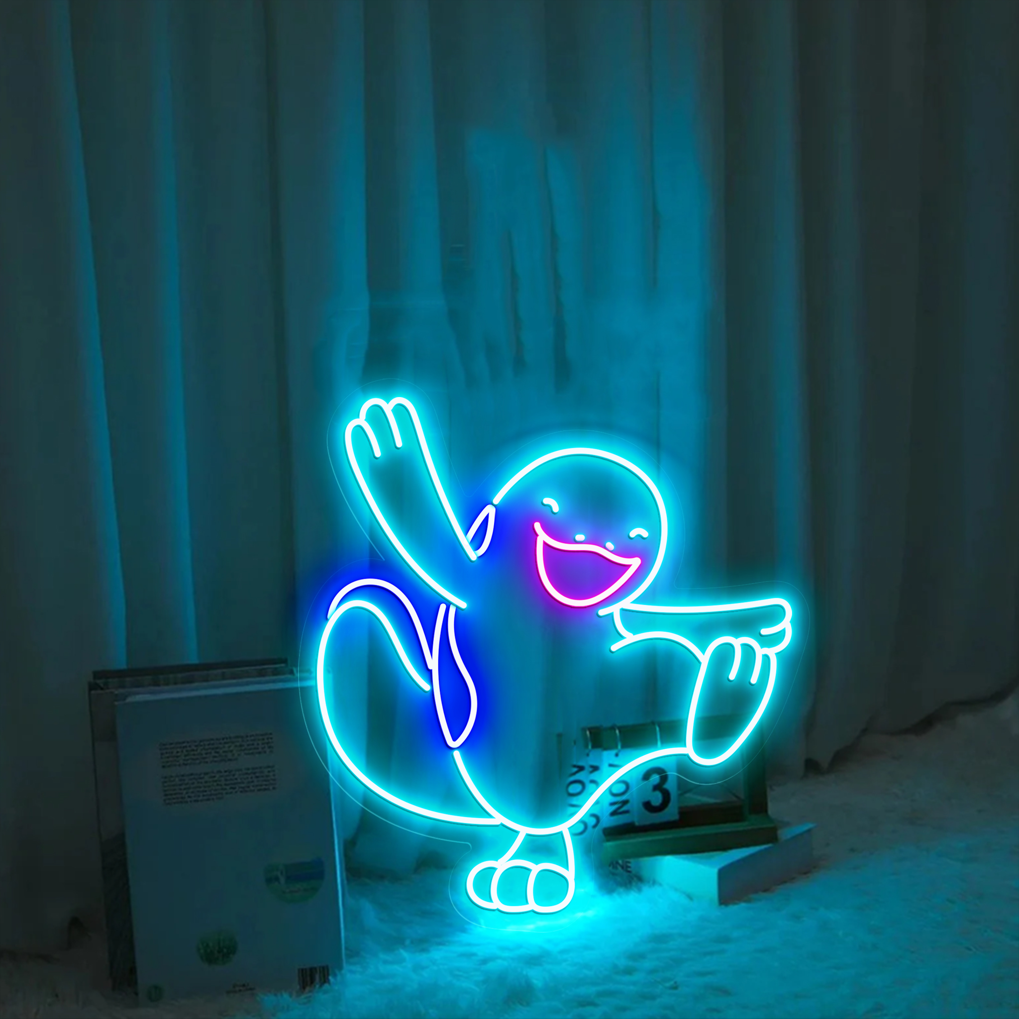 Pokemon Quagsire Neon Signs