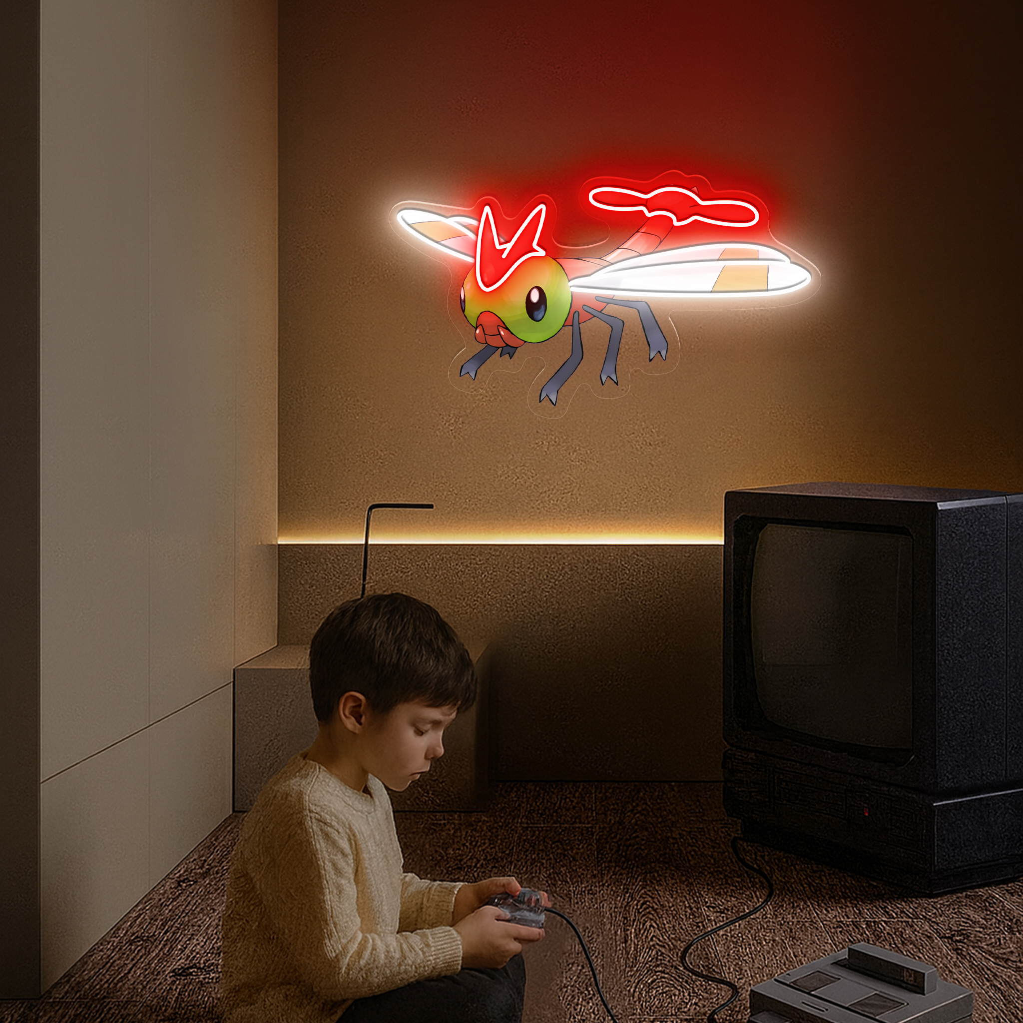 Yanma Pokemon UV Signs