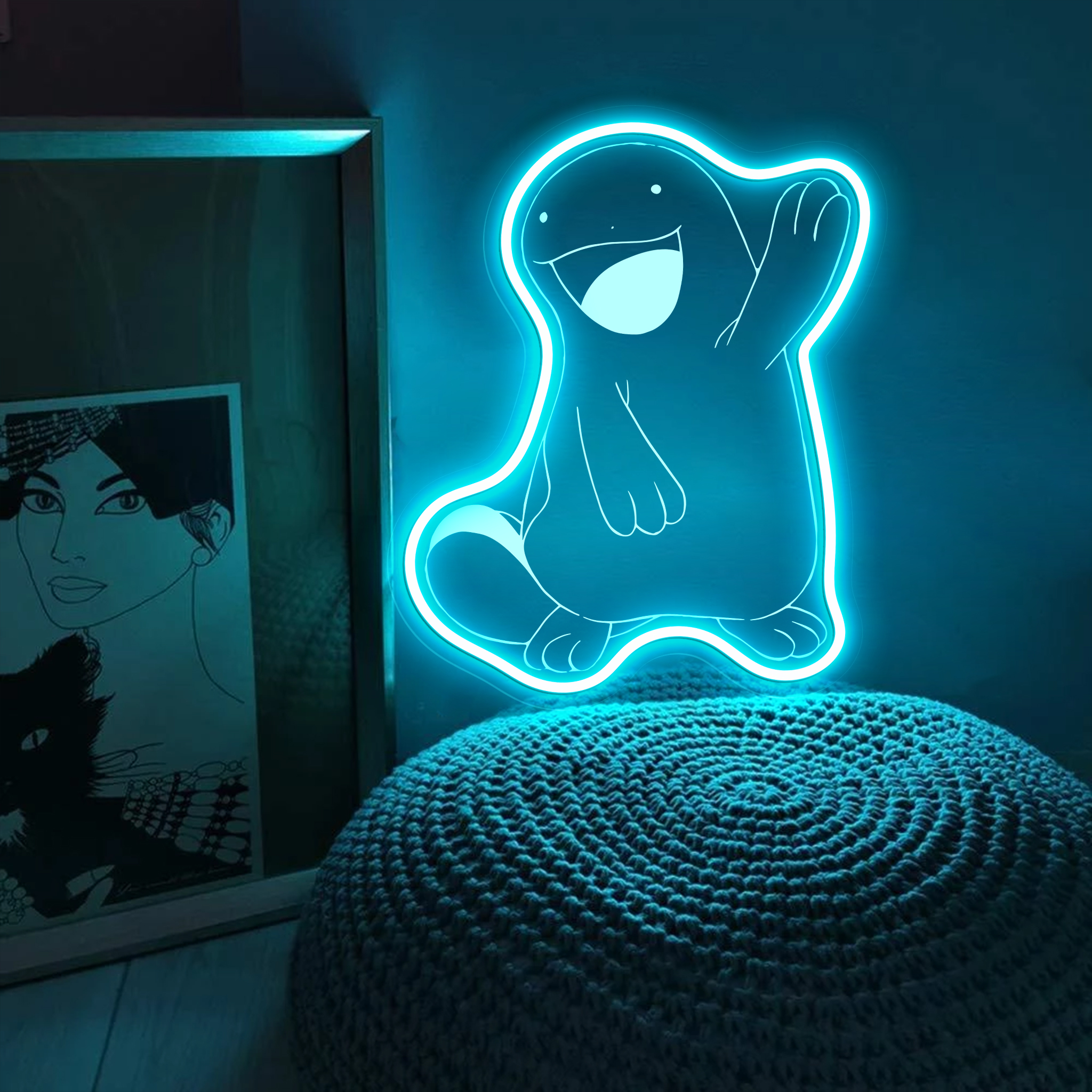 Quagsire Pokemon Laser Sign