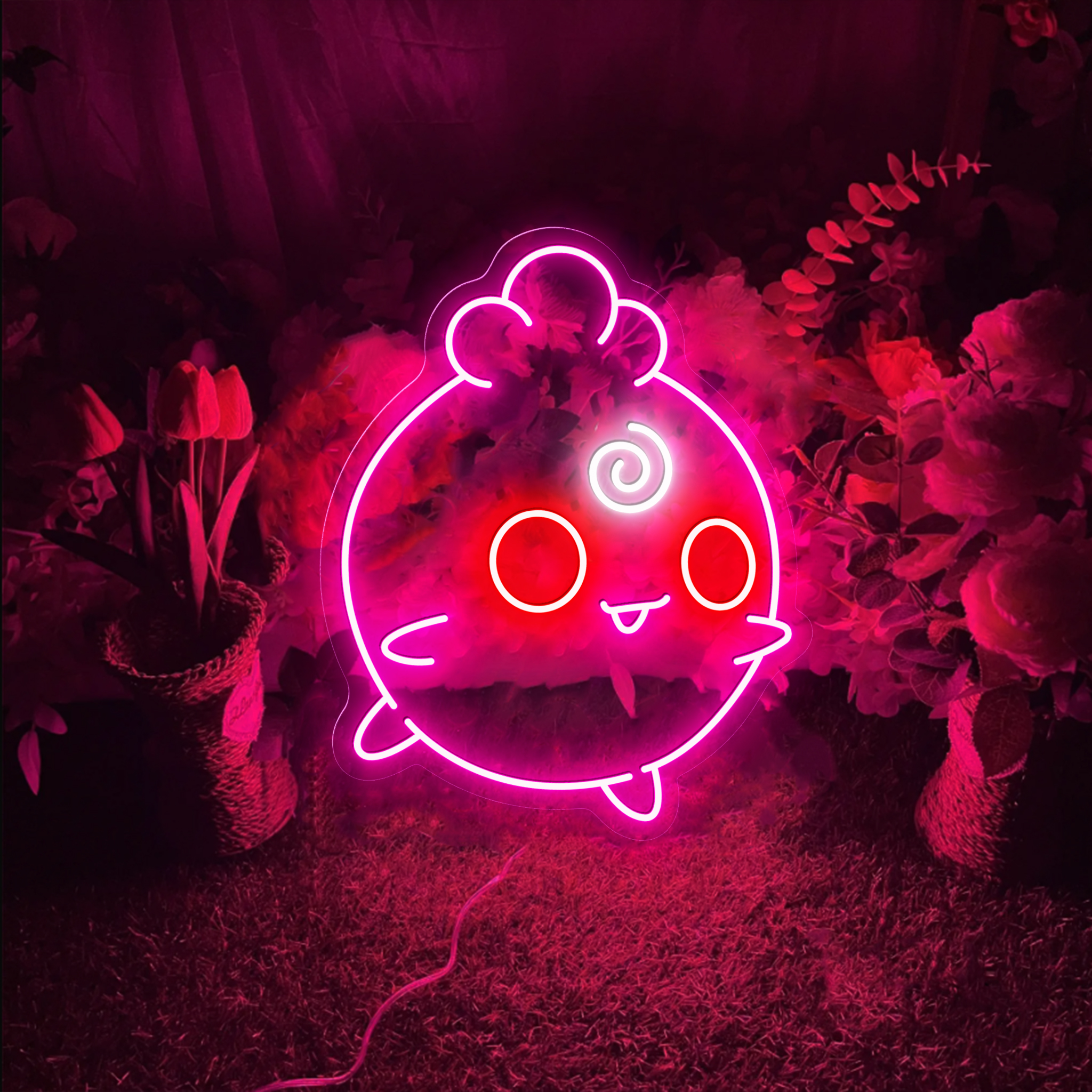 Igglybuff Pokemon Neon Signs