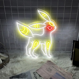 Umbreon Pokemon Neon Sign