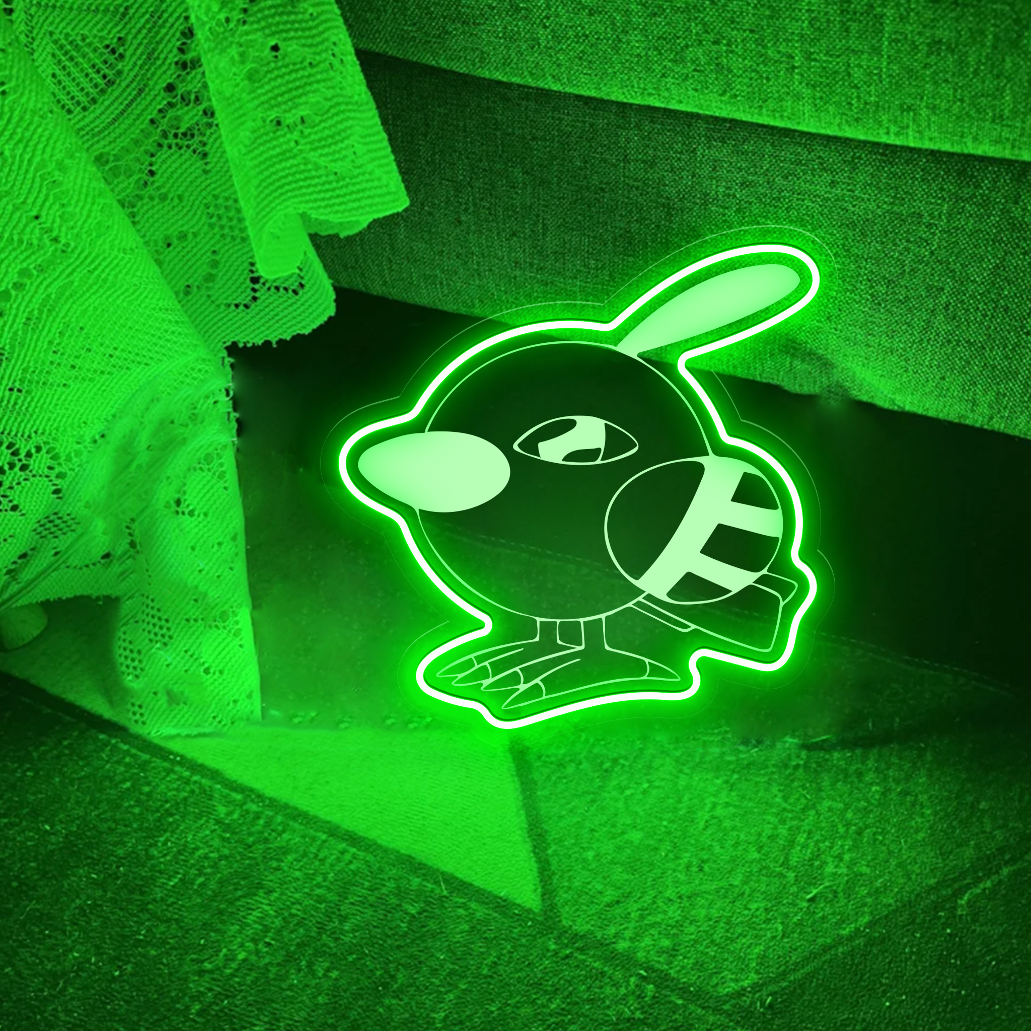 Pokemon Natu Laser Sign