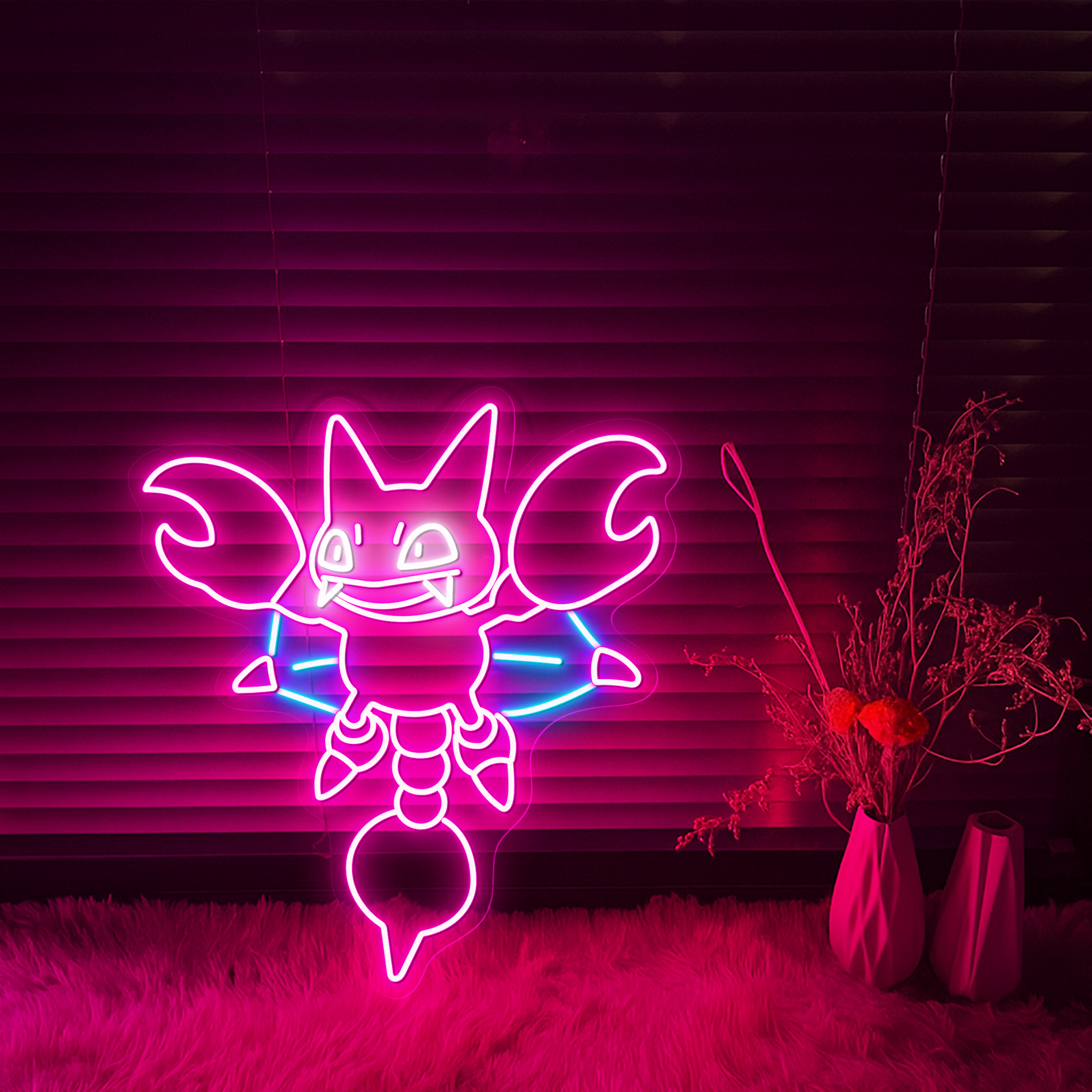 Pokemon Gligar Neon Sign