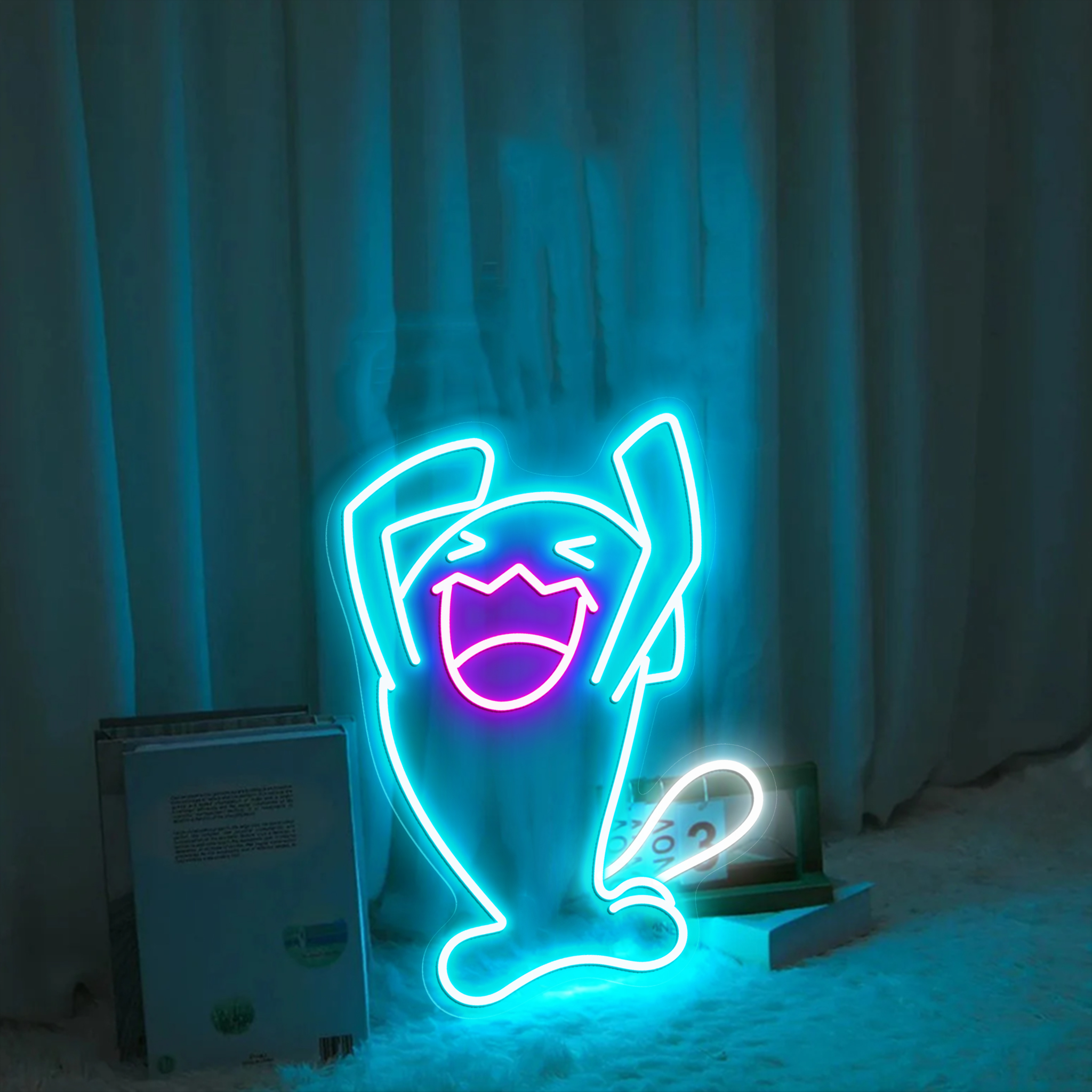 Wobbuffet Pokemon Neon Signs