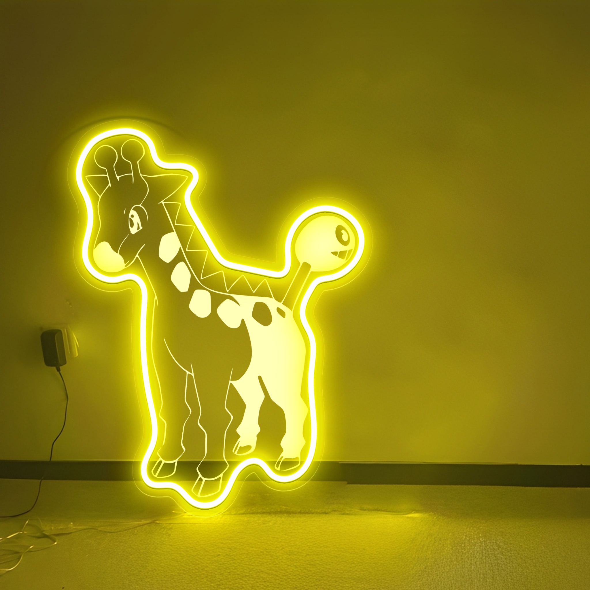Girafarig Pokemon Laser Signs