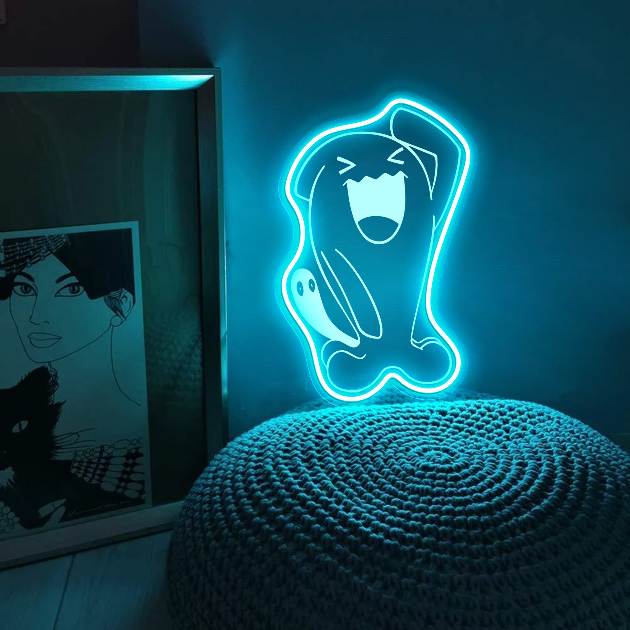 Wobbuffet Pokemon Laser Sign