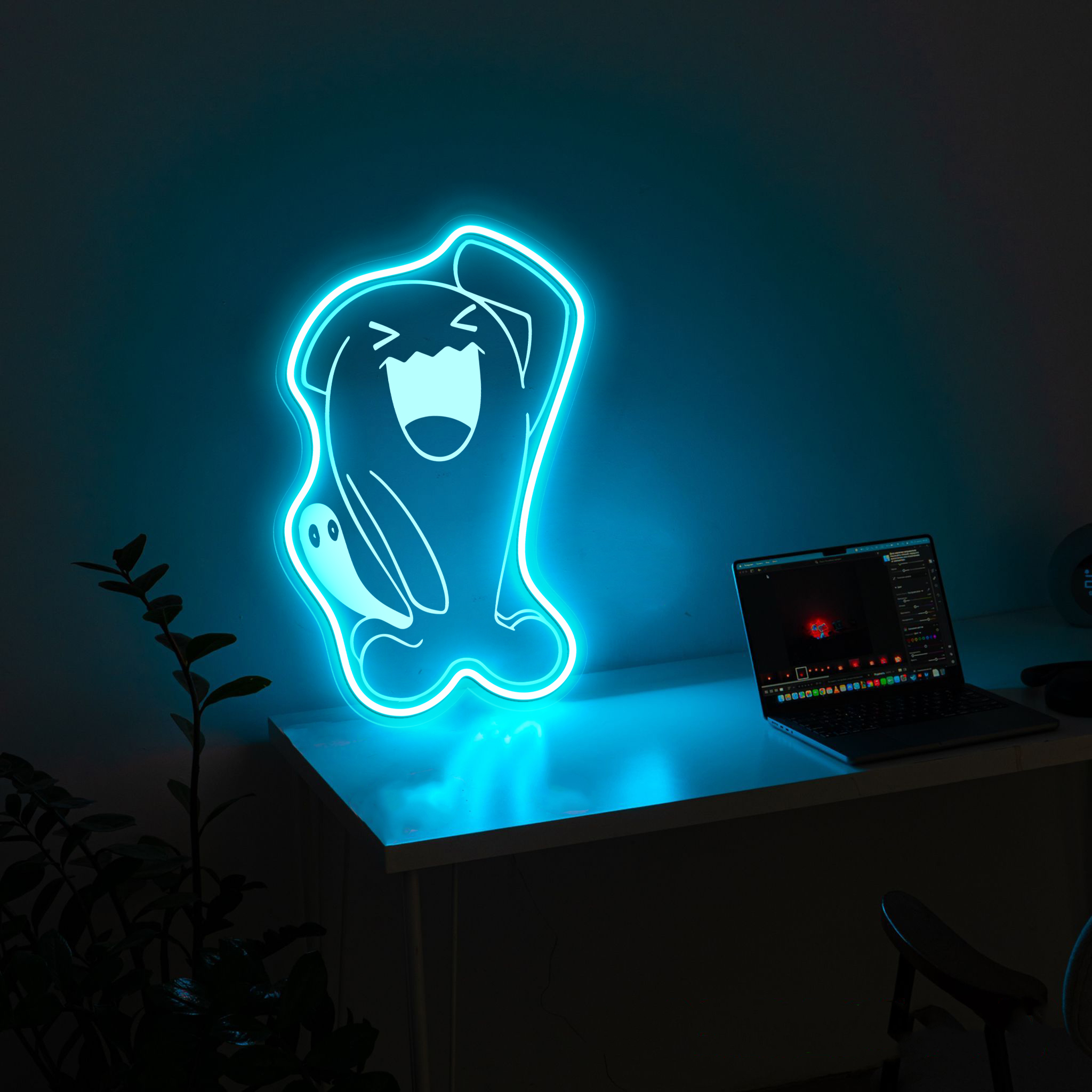 Wobbuffet Pokemon Laser Sign