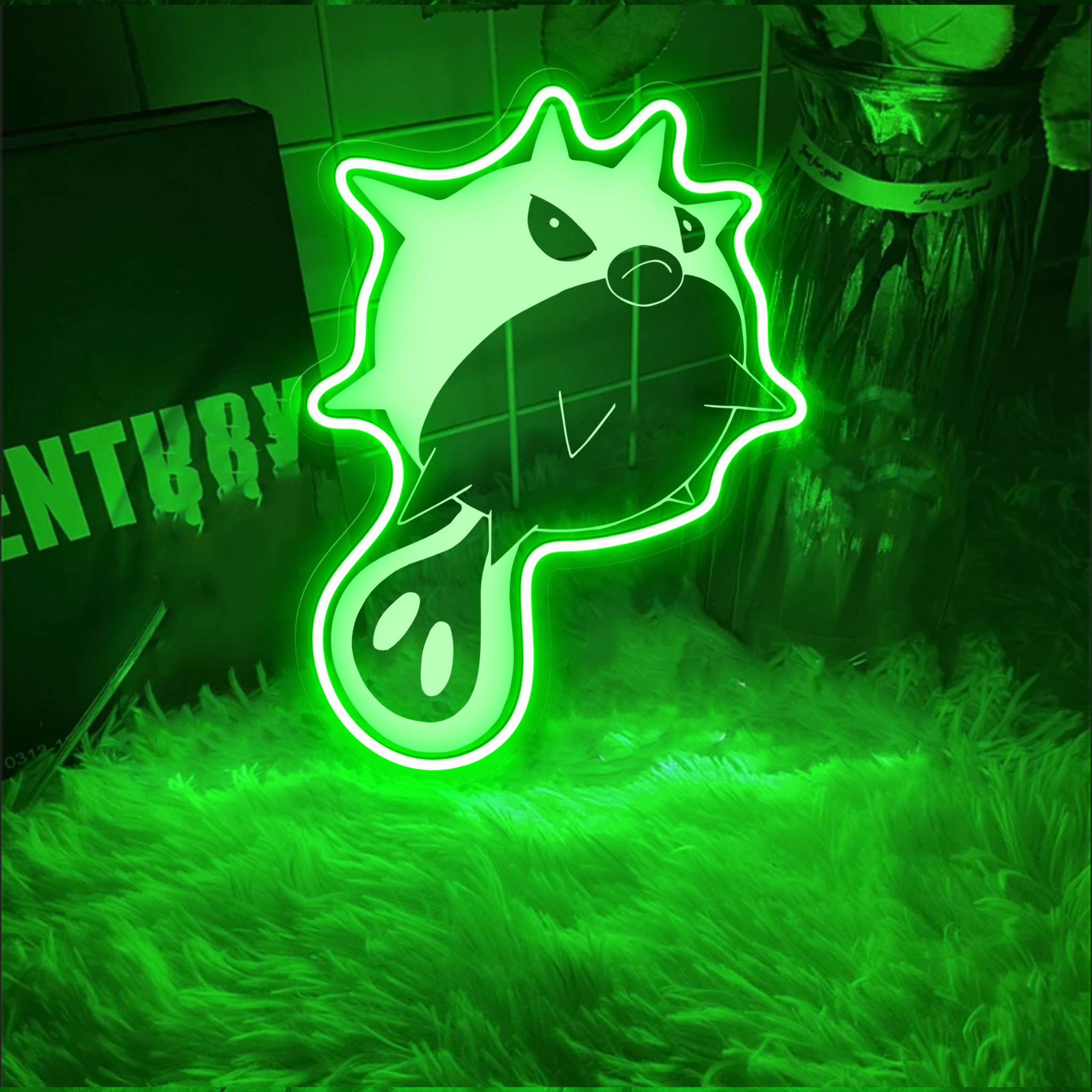 Qwilfish Pokemon Laser Sign