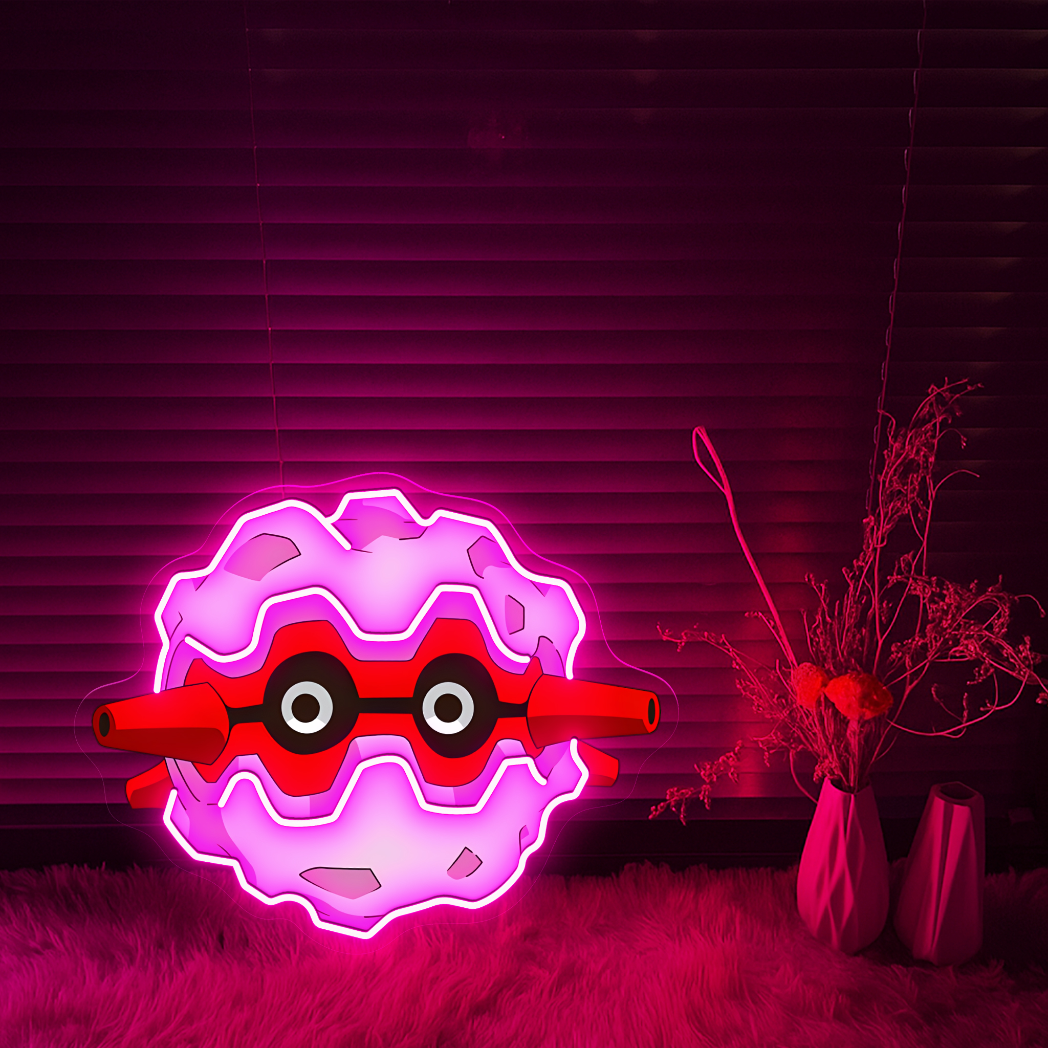 Forretress Pokemon UV Sign