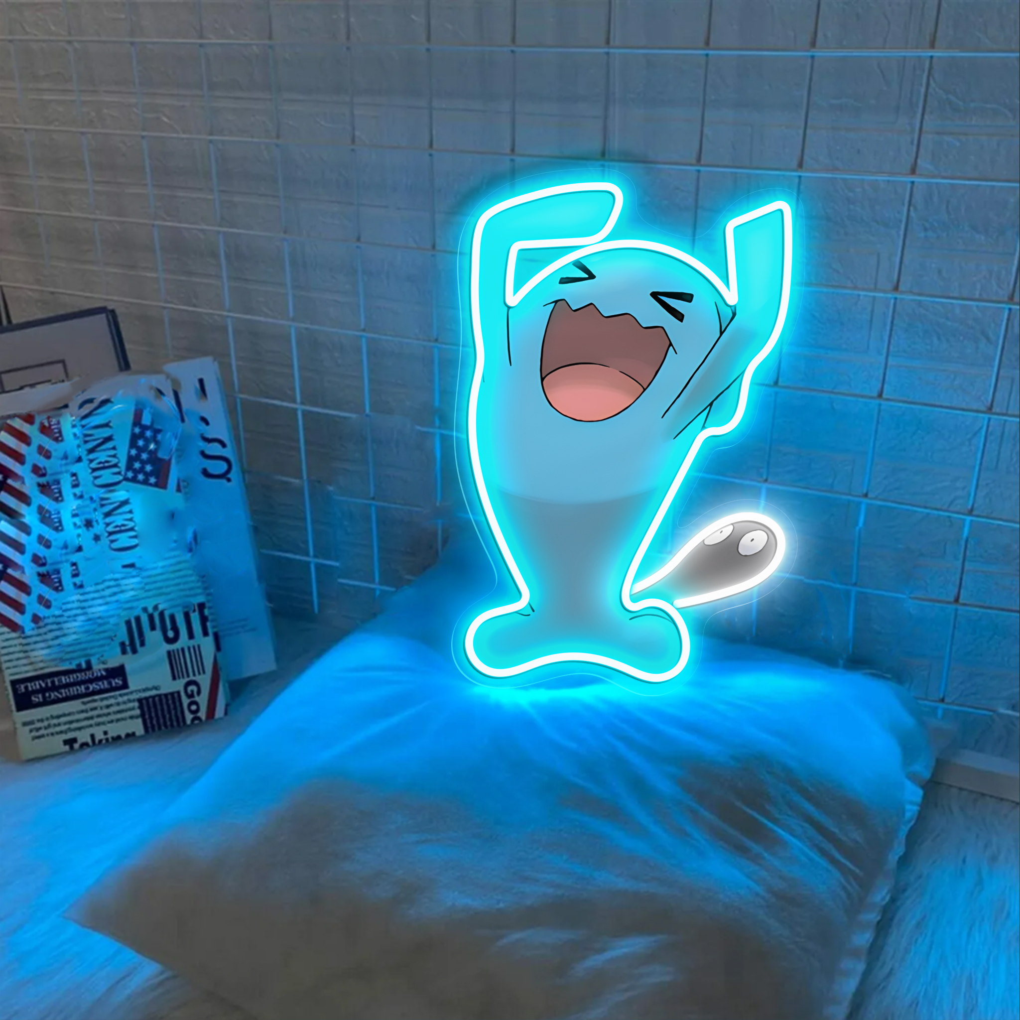 Wobbuffet Pokemon UV Signs