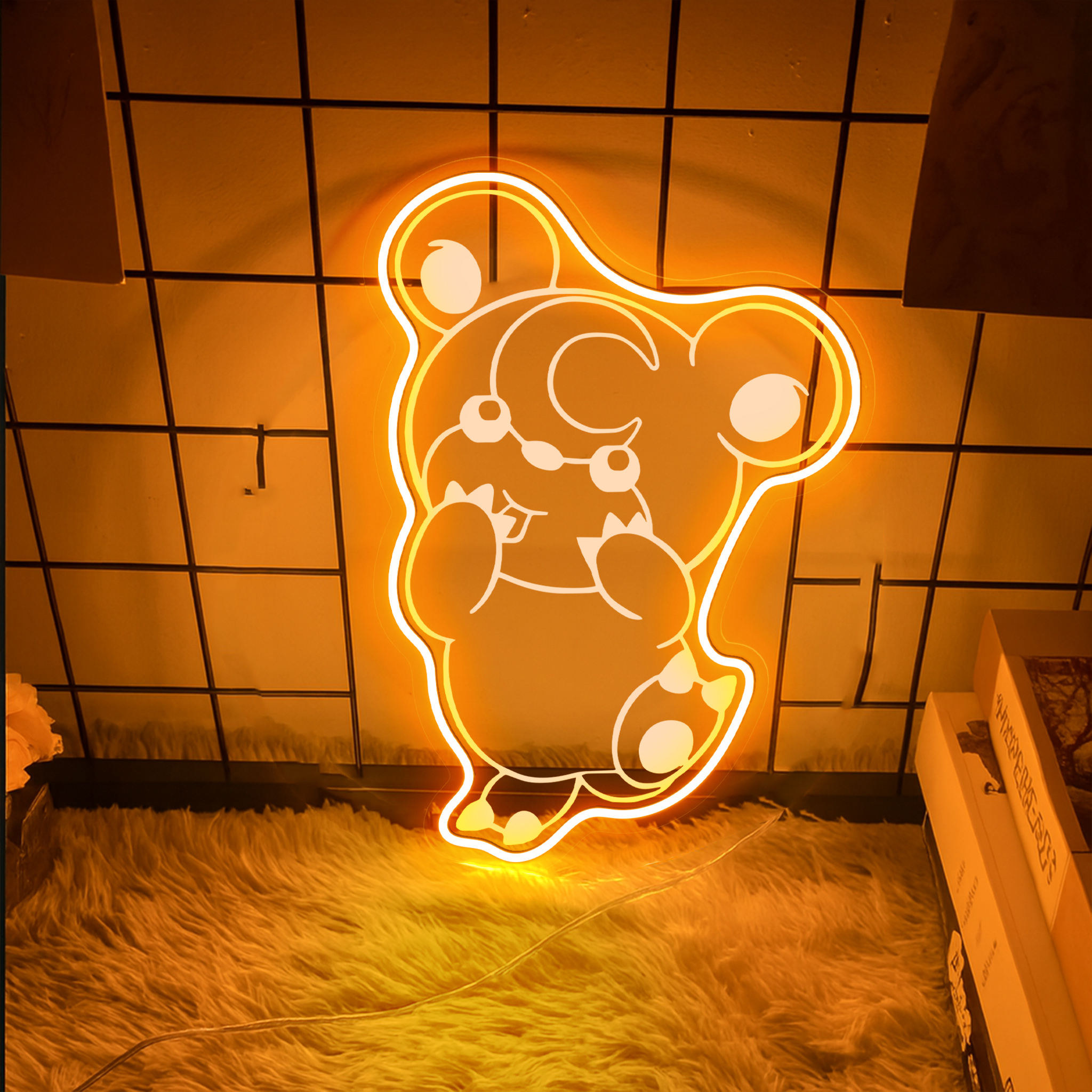 Teddiursa Pokemon Laser Signs